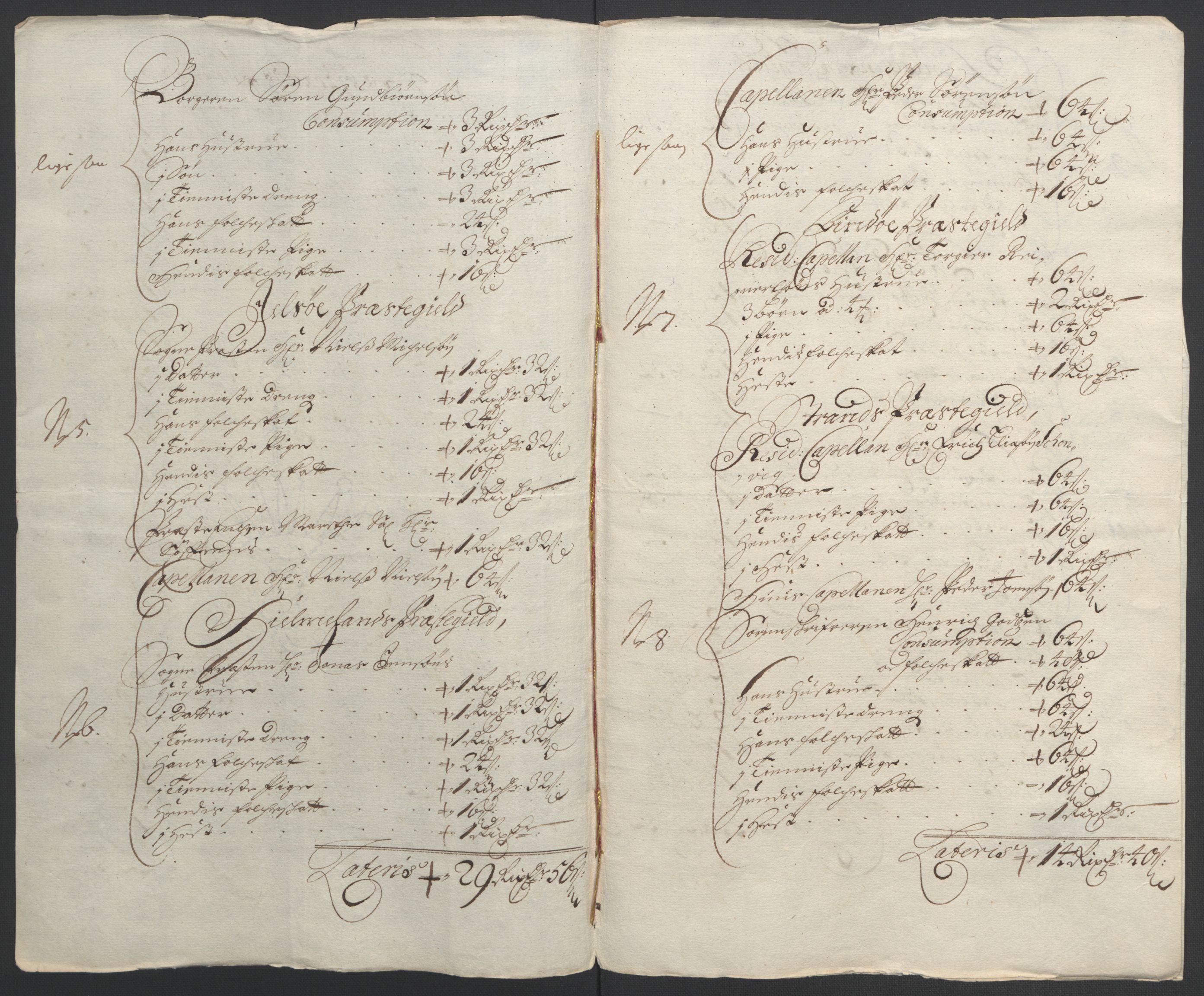 Rentekammeret inntil 1814, Reviderte regnskaper, Fogderegnskap, RA/EA-4092/R47/L2857: Fogderegnskap Ryfylke, 1694-1696, s. 49