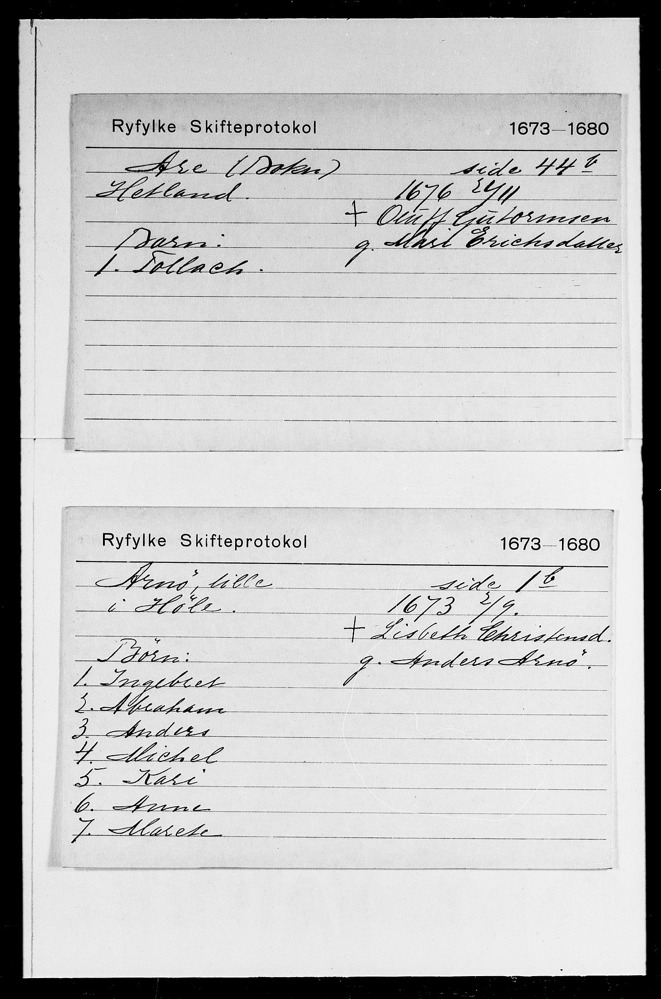 Ryfylke tingrett, AV/SAST-A-100055/001/IV, 1673-1680, s. 8