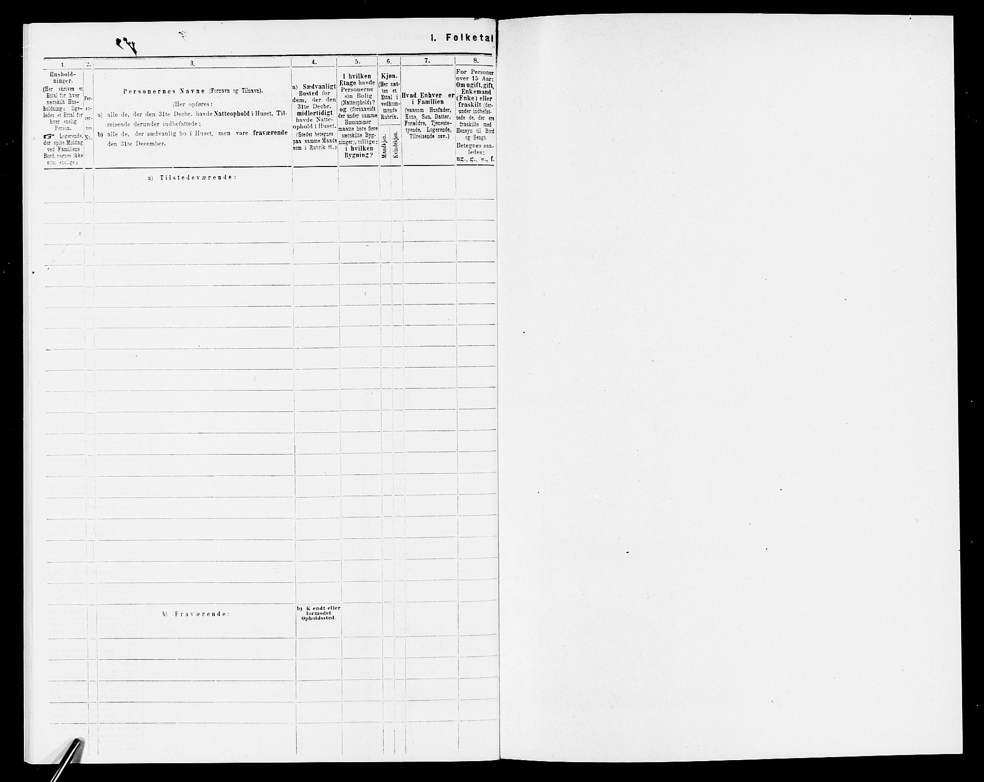 SAK, Folketelling 1875 for 0911P Gjerstad prestegjeld, 1875, s. 38