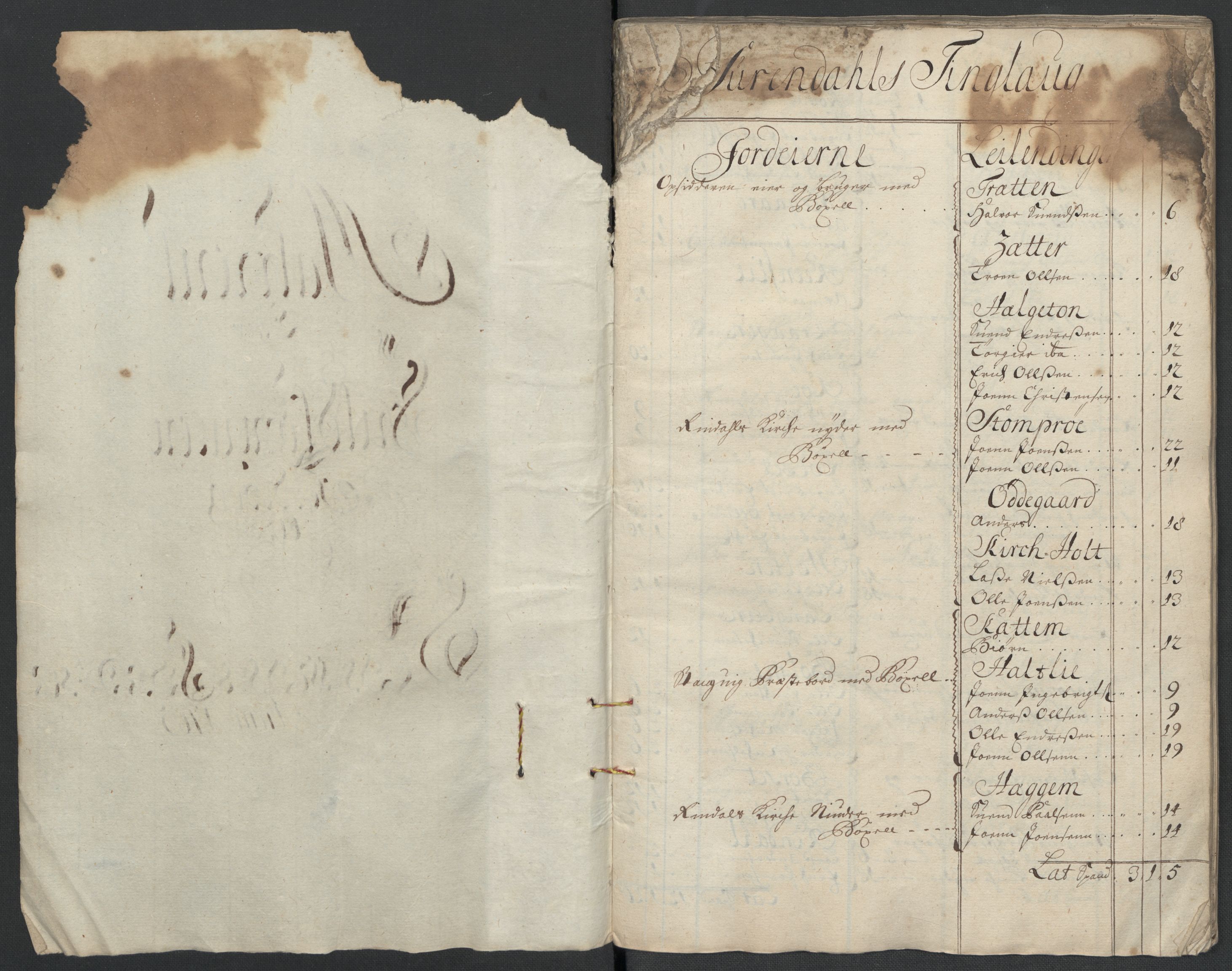 Rentekammeret inntil 1814, Reviderte regnskaper, Fogderegnskap, AV/RA-EA-4092/R56/L3741: Fogderegnskap Nordmøre, 1705, s. 15