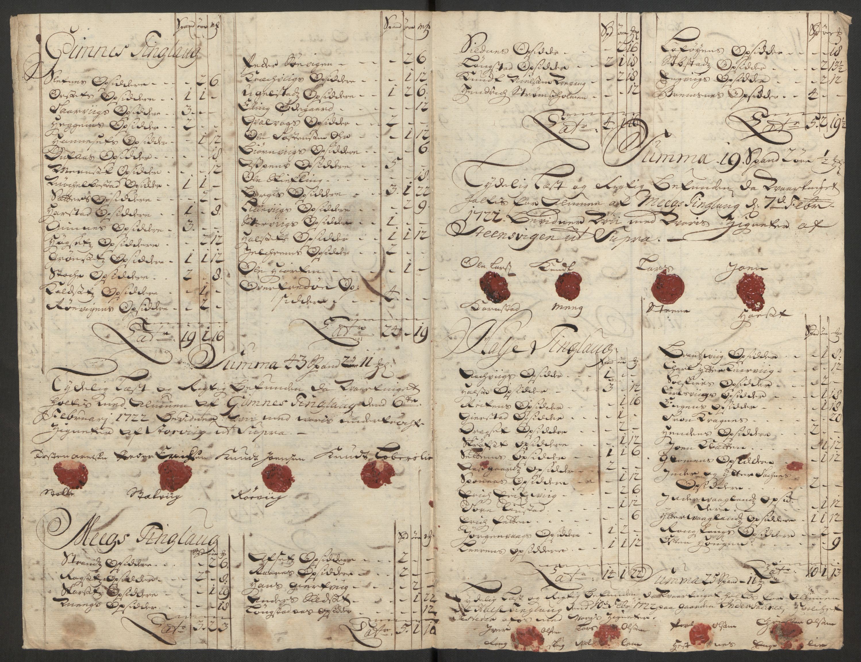 Rentekammeret inntil 1814, Reviderte regnskaper, Fogderegnskap, AV/RA-EA-4092/R56/L3754: Fogderegnskap Nordmøre, 1721, s. 303