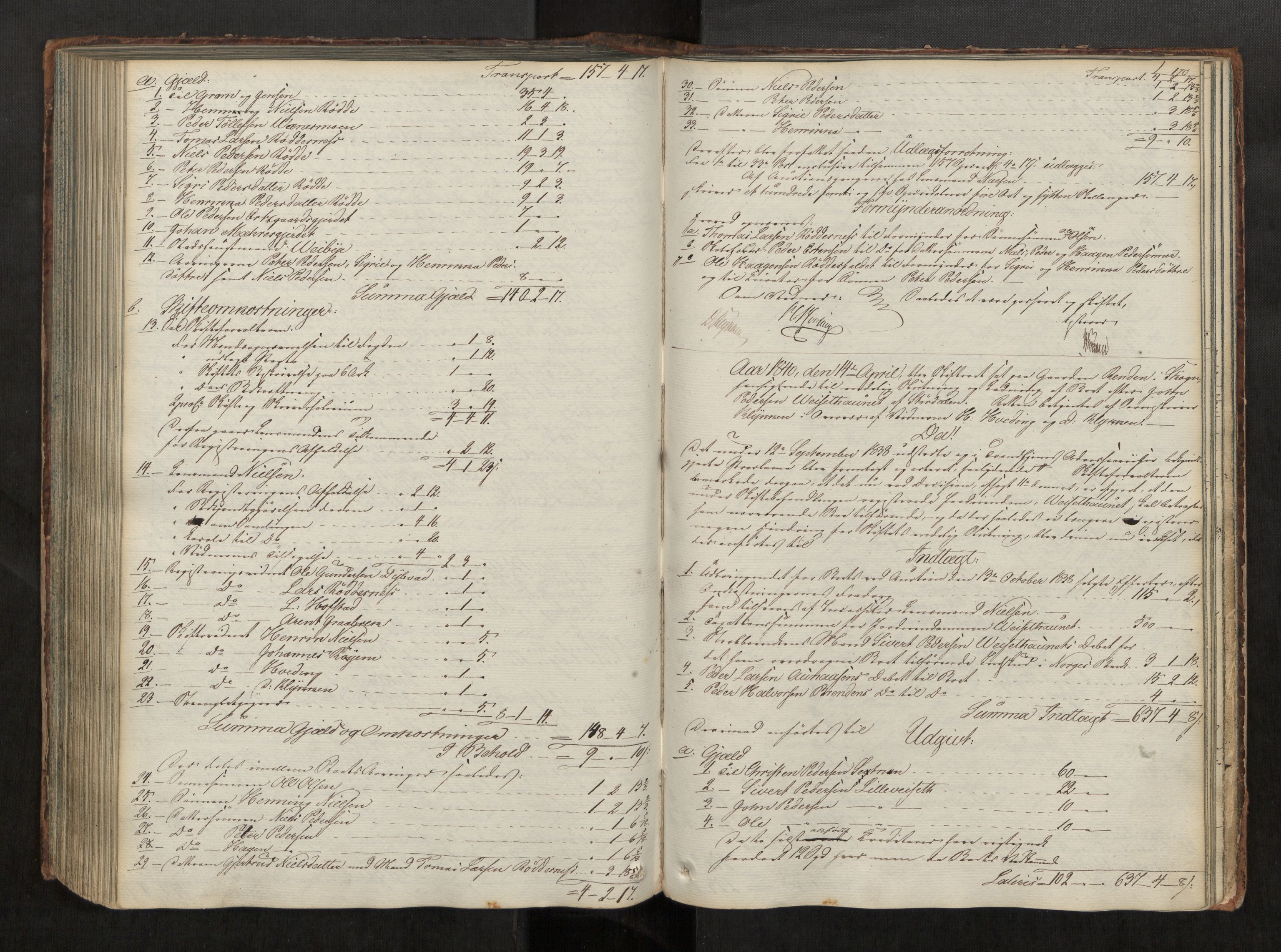 Stjør- og Verdal sorenskriveri, AV/SAT-A-4167/1/3/3A/L0027: Skifteprotokoll 22, 1831-1841, s. 170