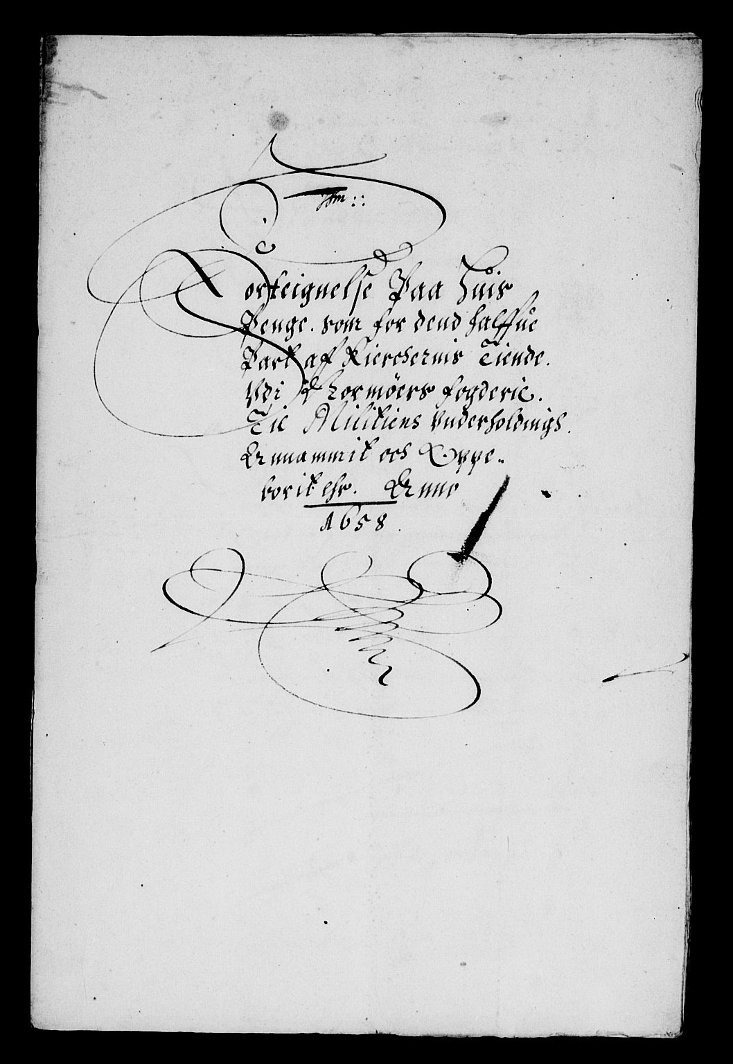 Rentekammeret inntil 1814, Reviderte regnskaper, Lensregnskaper, RA/EA-5023/R/Rb/Rbw/L0137: Trondheim len, 1658-1659