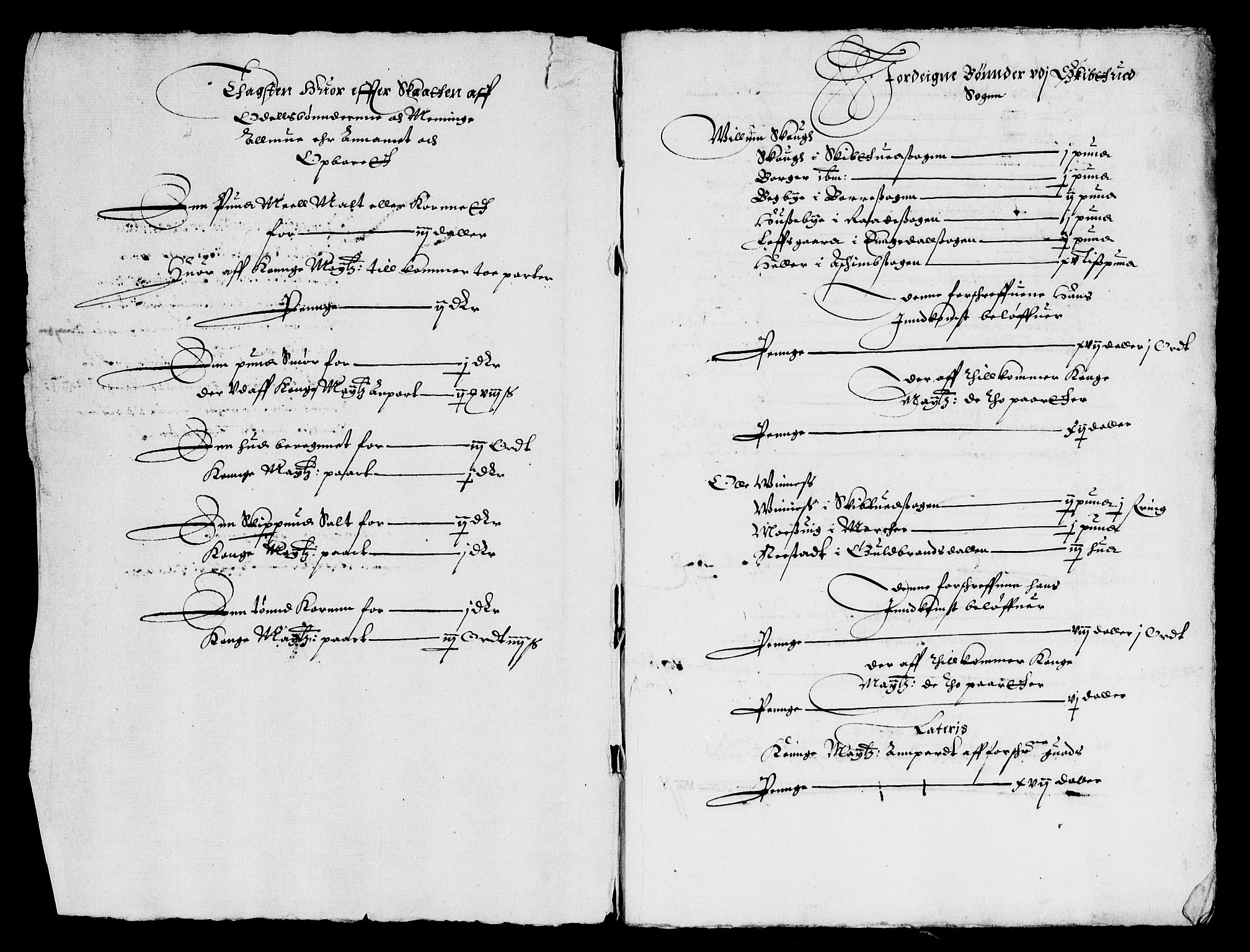 Rentekammeret inntil 1814, Reviderte regnskaper, Lensregnskaper, AV/RA-EA-5023/R/Rb/Rba/L0090: Akershus len, 1628-1629