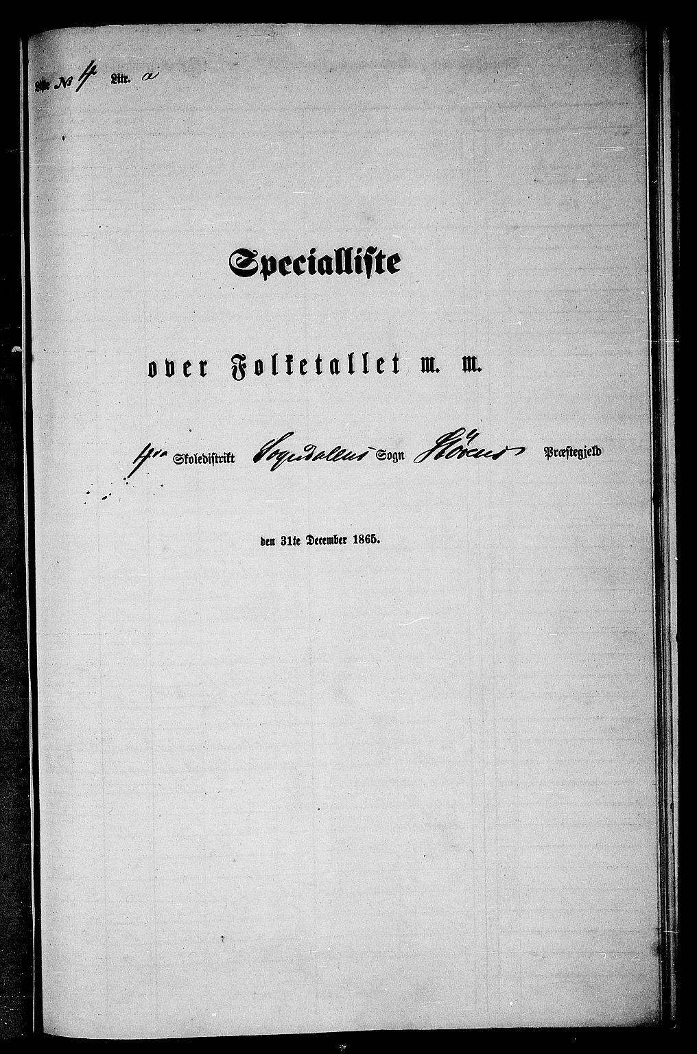 RA, Folketelling 1865 for 1648P Støren prestegjeld, 1865, s. 267