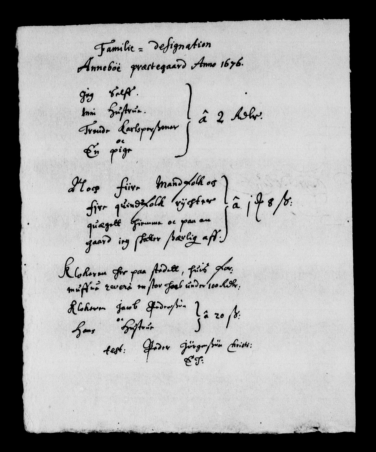 Rentekammeret inntil 1814, Reviderte regnskaper, Stiftamtstueregnskaper, Landkommissariatet på Akershus og Akershus stiftamt, AV/RA-EA-5869/R/Rb/L0125: Akershus stiftamt, 1676