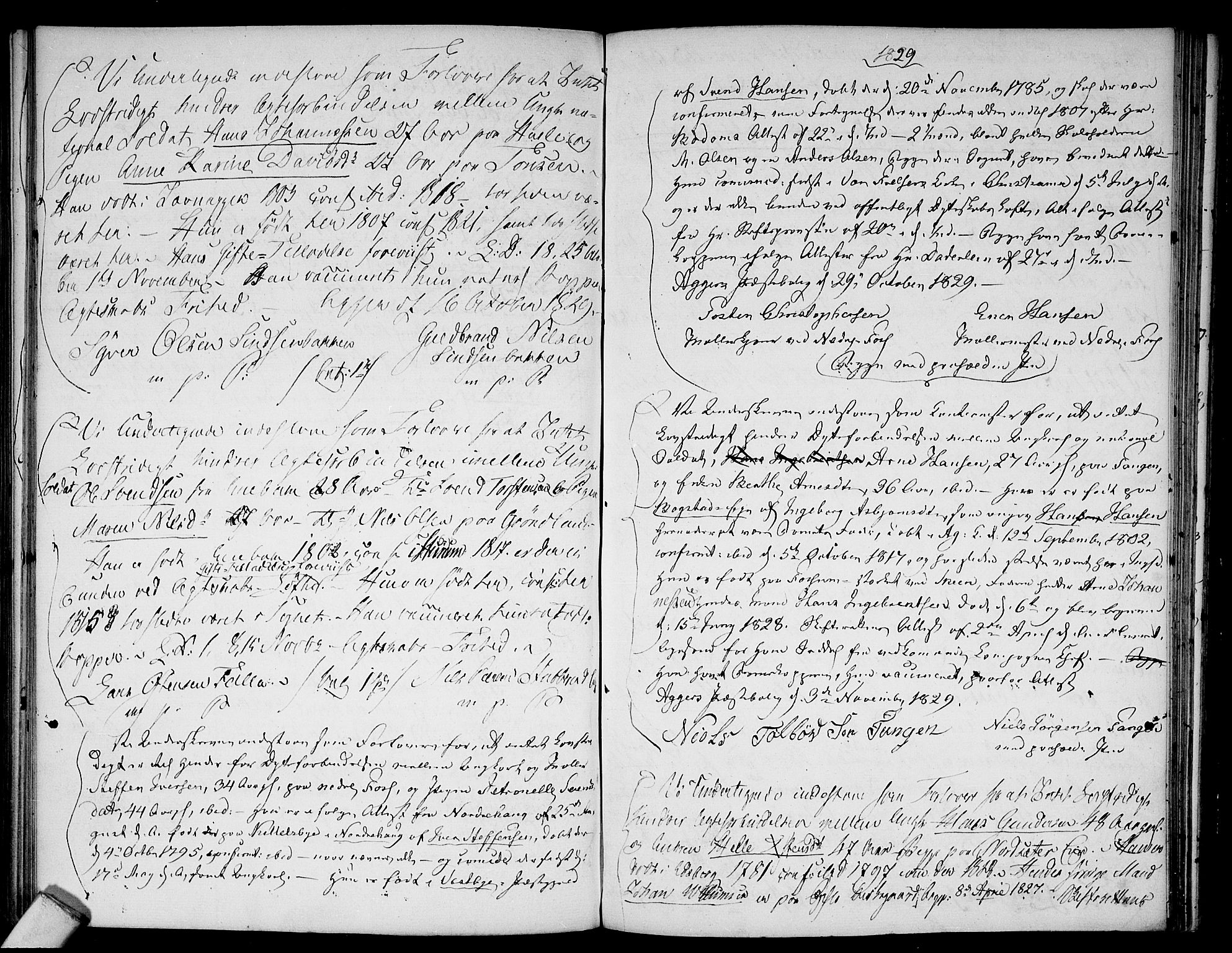 Aker prestekontor kirkebøker, AV/SAO-A-10861/L/L0004: Forlovererklæringer nr. 4, 1778-1831