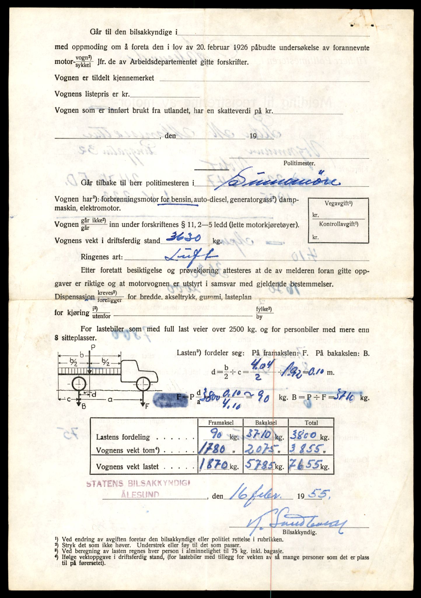Møre og Romsdal vegkontor - Ålesund trafikkstasjon, AV/SAT-A-4099/F/Fe/L0036: Registreringskort for kjøretøy T 12831 - T 13030, 1927-1998, s. 1826