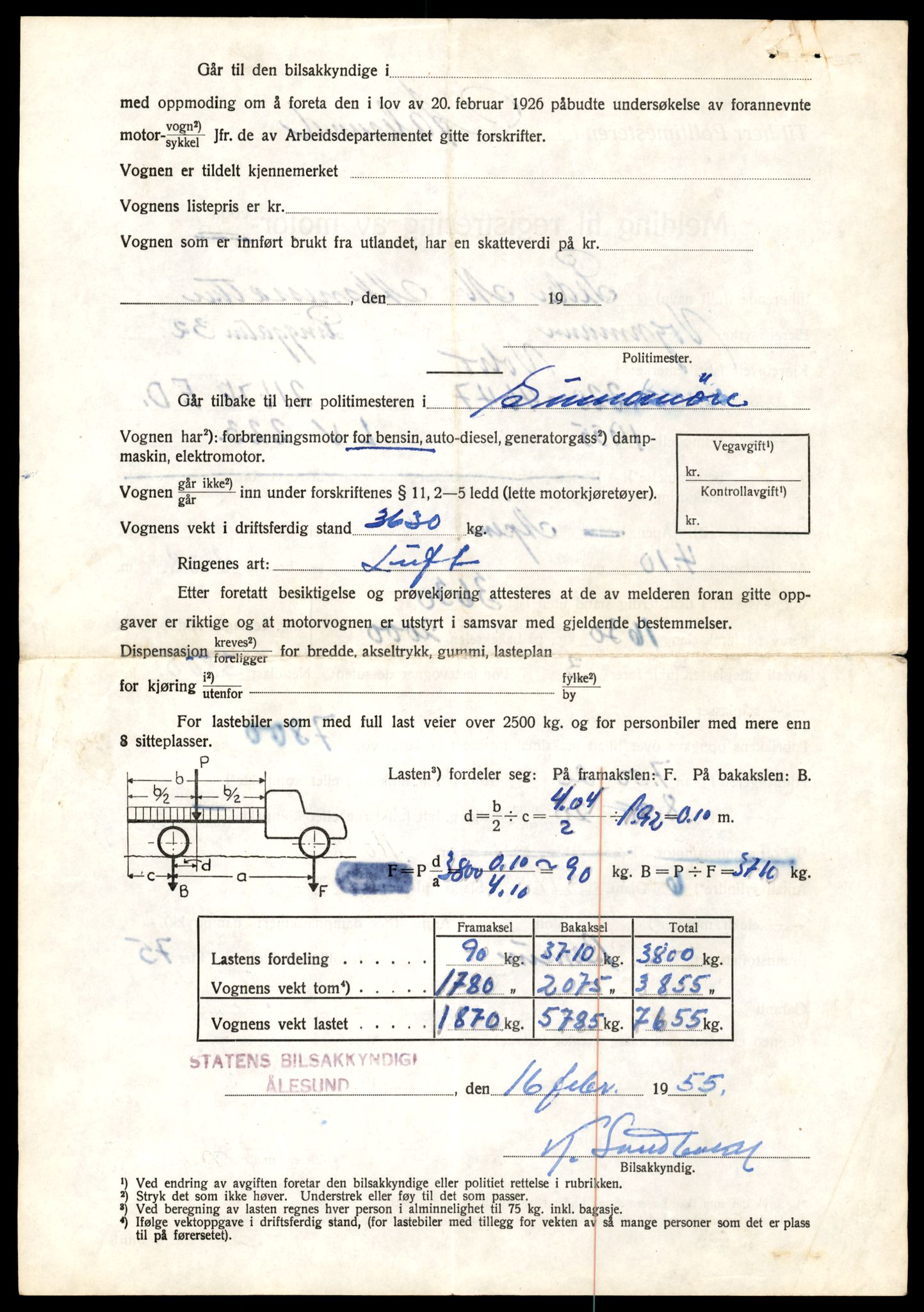 Møre og Romsdal vegkontor - Ålesund trafikkstasjon, SAT/A-4099/F/Fe/L0036: Registreringskort for kjøretøy T 12831 - T 13030, 1927-1998, s. 1826