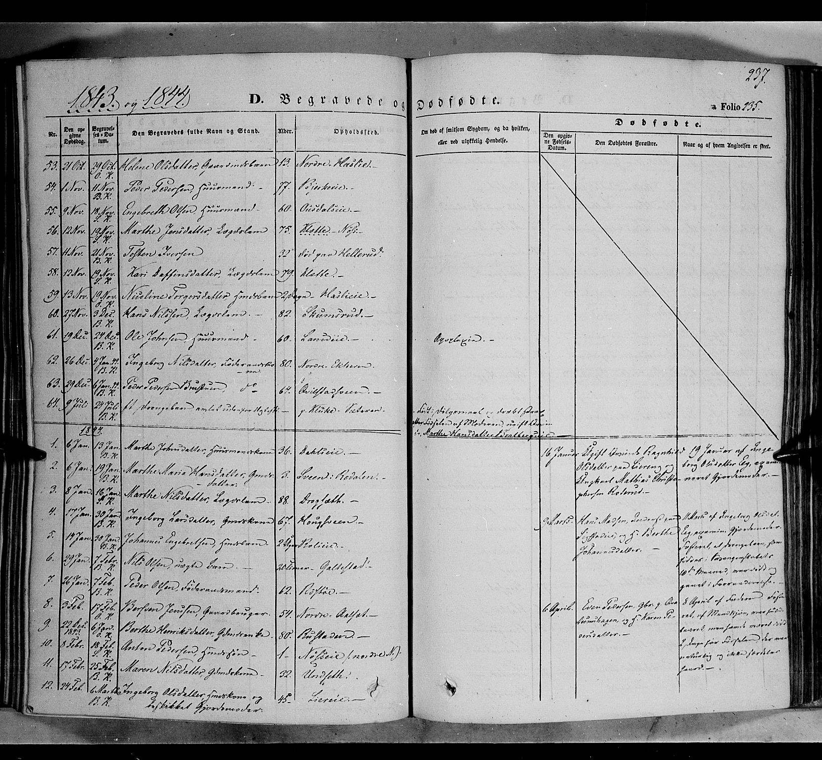 Biri prestekontor, AV/SAH-PREST-096/H/Ha/Haa/L0005: Ministerialbok nr. 5, 1843-1854, s. 237