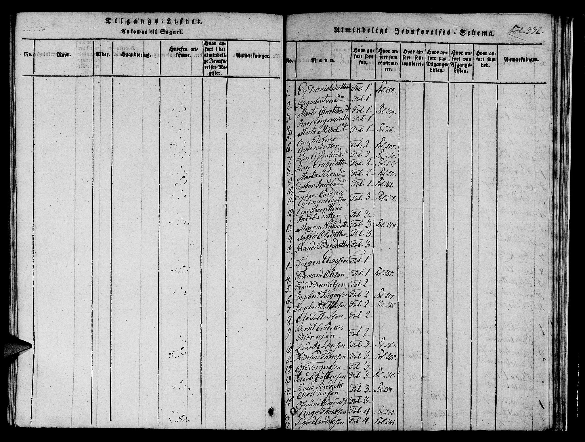 Nedstrand sokneprestkontor, SAST/A-101841/01/IV: Ministerialbok nr. A 6, 1816-1838, s. 332