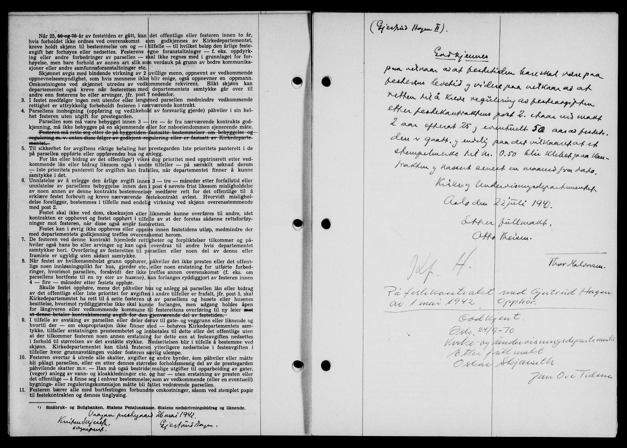Lofoten sorenskriveri, SAT/A-0017/1/2/2C/L0011a: Pantebok nr. 11a, 1943-1943, Dagboknr: 972/1943