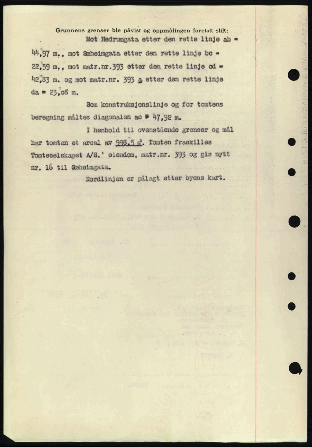 Tønsberg sorenskriveri, AV/SAKO-A-130/G/Ga/Gaa/L0015: Pantebok nr. A15, 1944-1944, Dagboknr: 705/1944