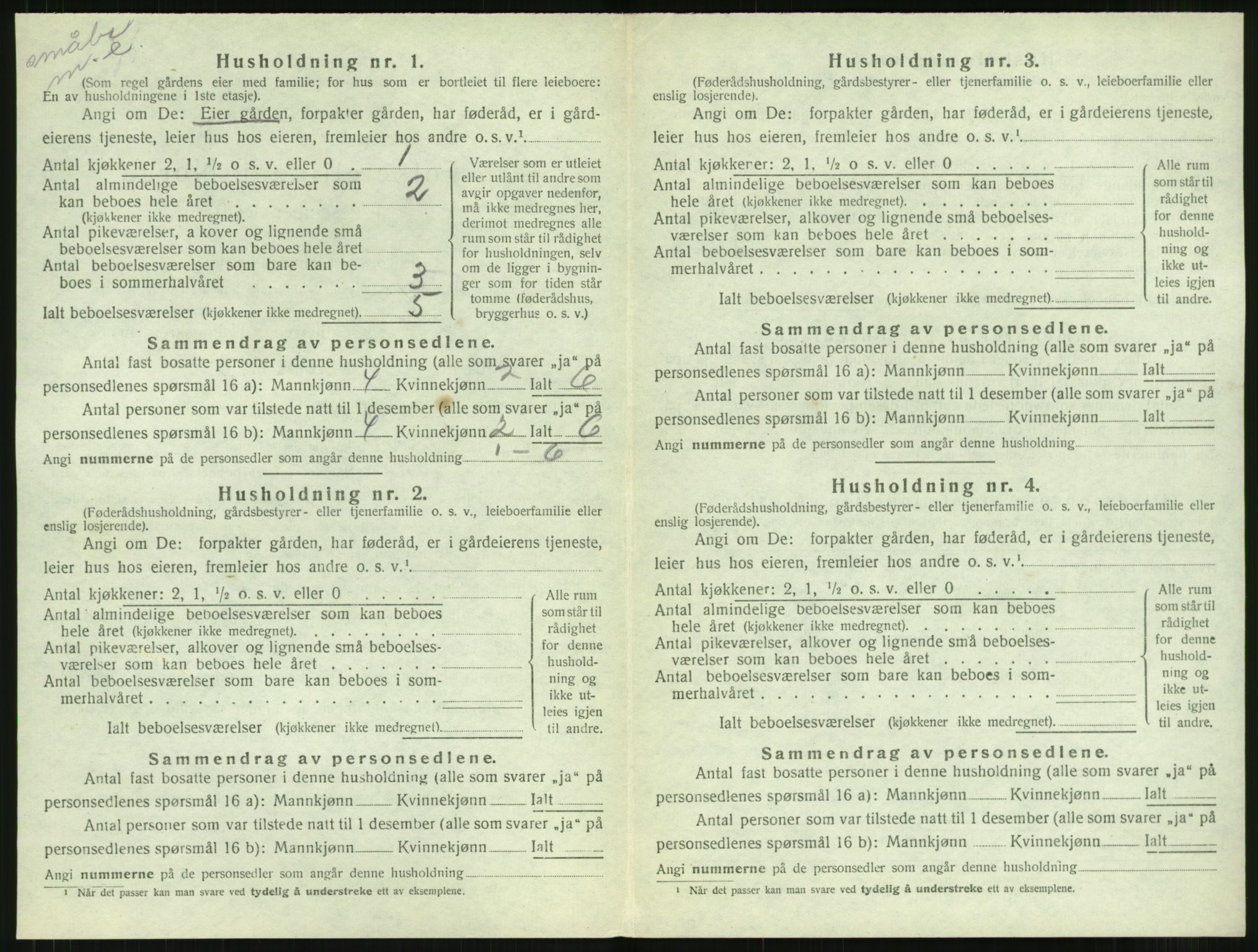 SAT, Folketelling 1920 for 1569 Aure herred, 1920, s. 775