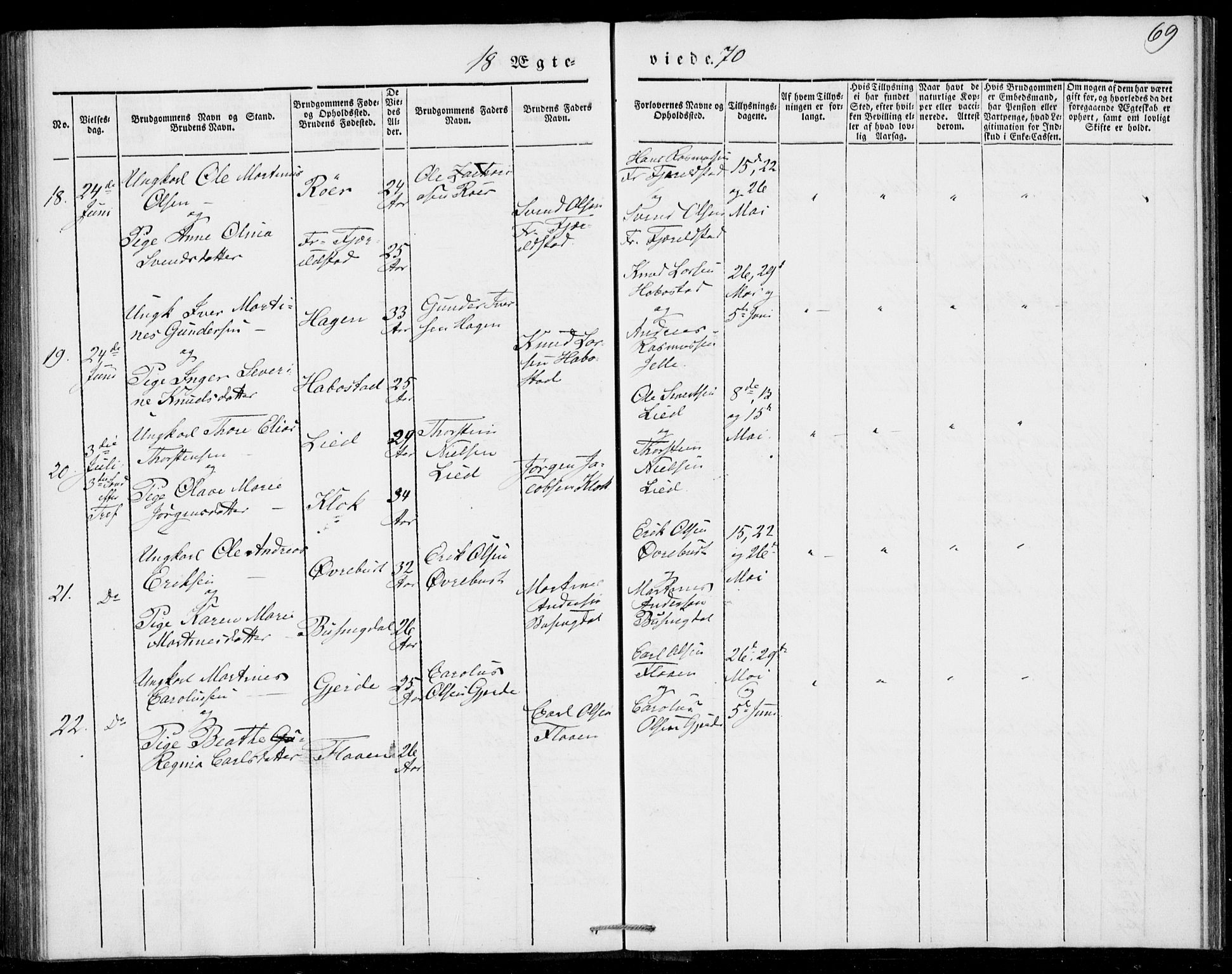 Ministerialprotokoller, klokkerbøker og fødselsregistre - Møre og Romsdal, AV/SAT-A-1454/520/L0276: Ministerialbok nr. 520A06, 1844-1881, s. 69