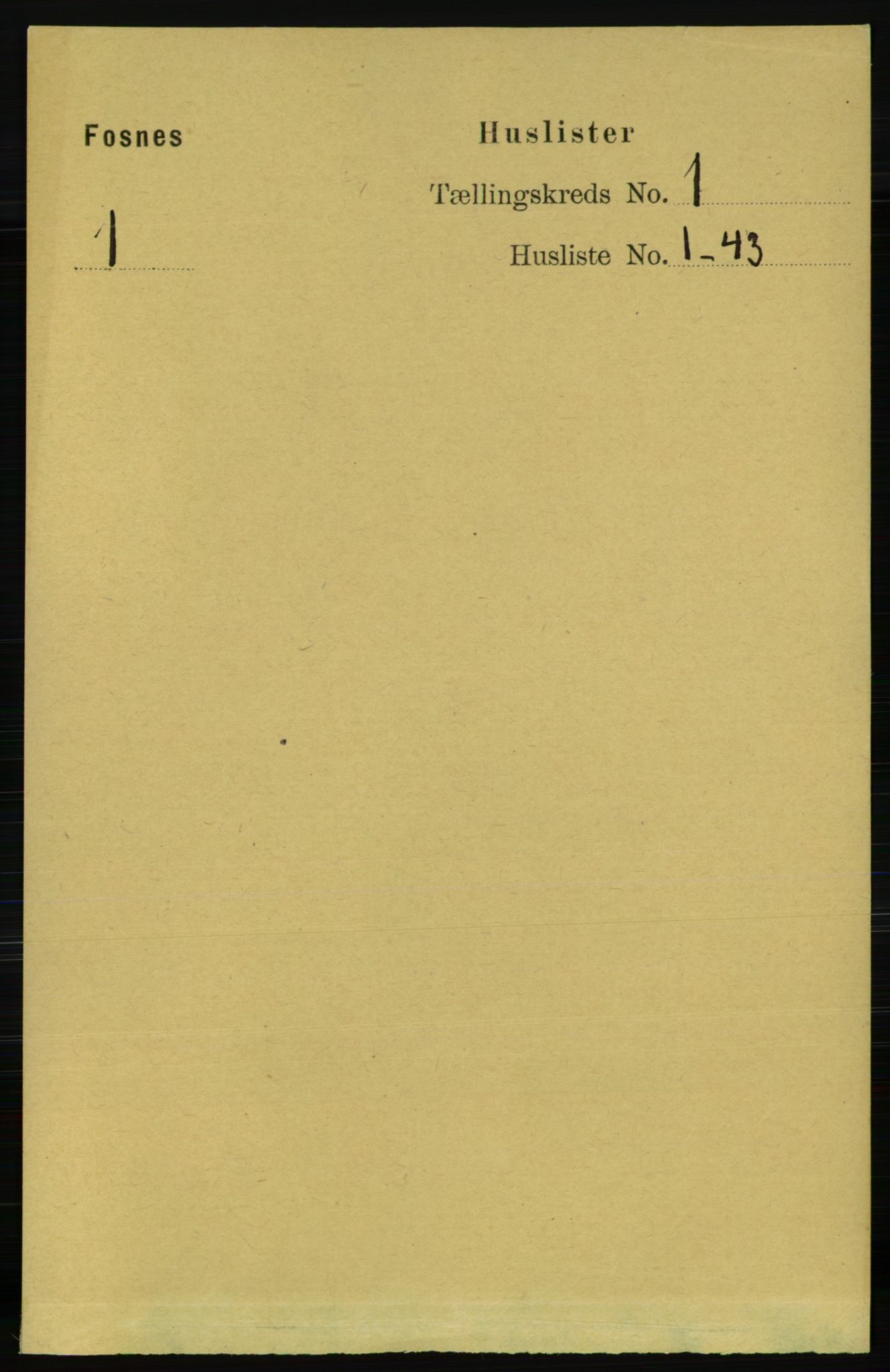RA, Folketelling 1891 for 1748 Fosnes herred, 1891, s. 23