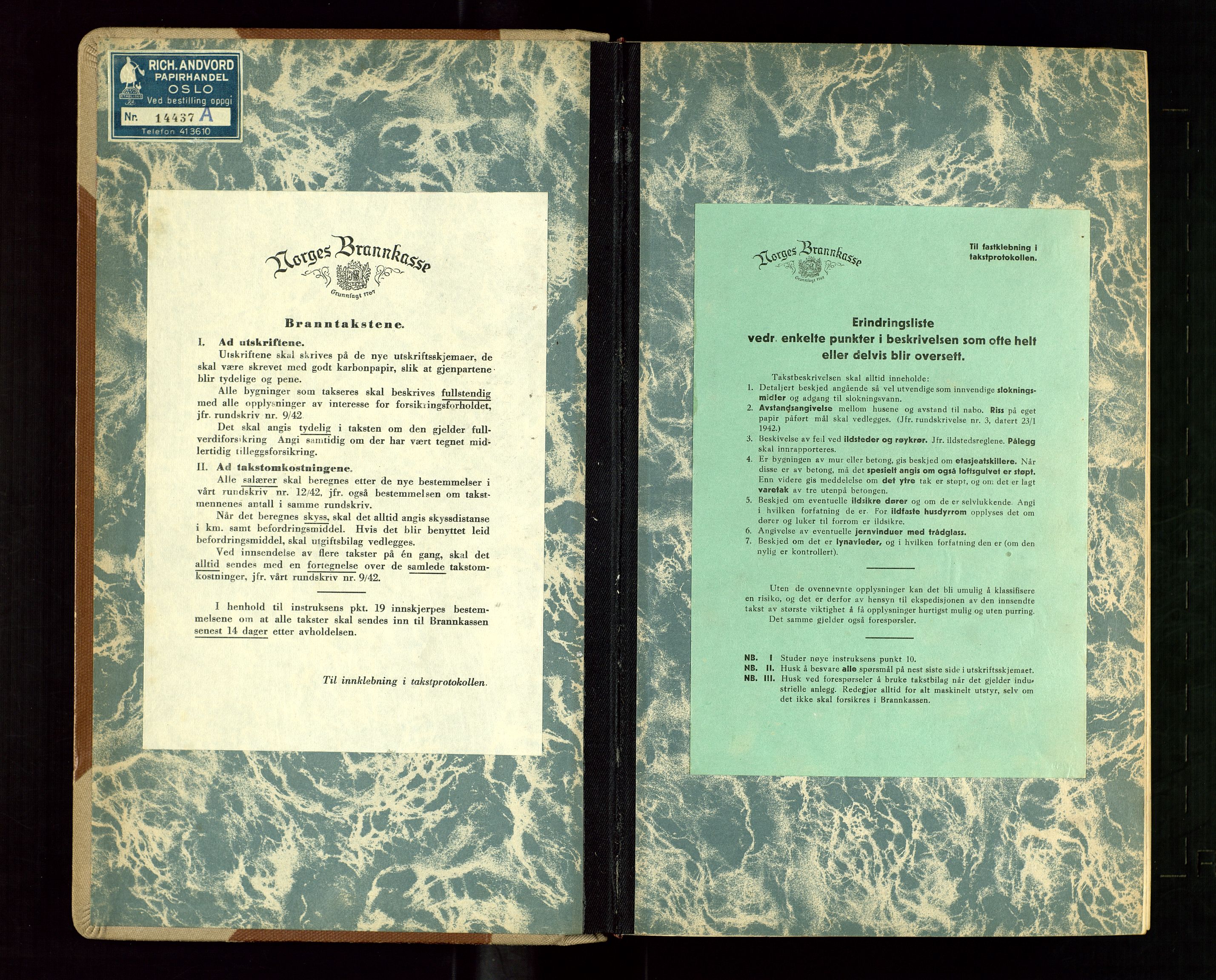 Skudenes lensmannskontor, SAST/A-100444/Goa/L0009: Branntakstprotokoll, 1950-1953