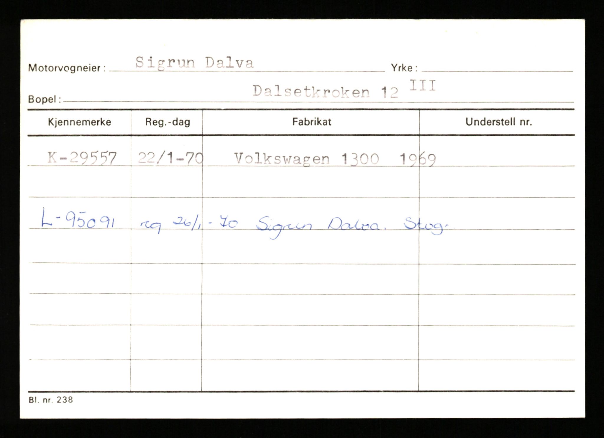 Stavanger trafikkstasjon, SAST/A-101942/0/G/L0005: Registreringsnummer: 23000 - 34245, 1930-1971, s. 2045