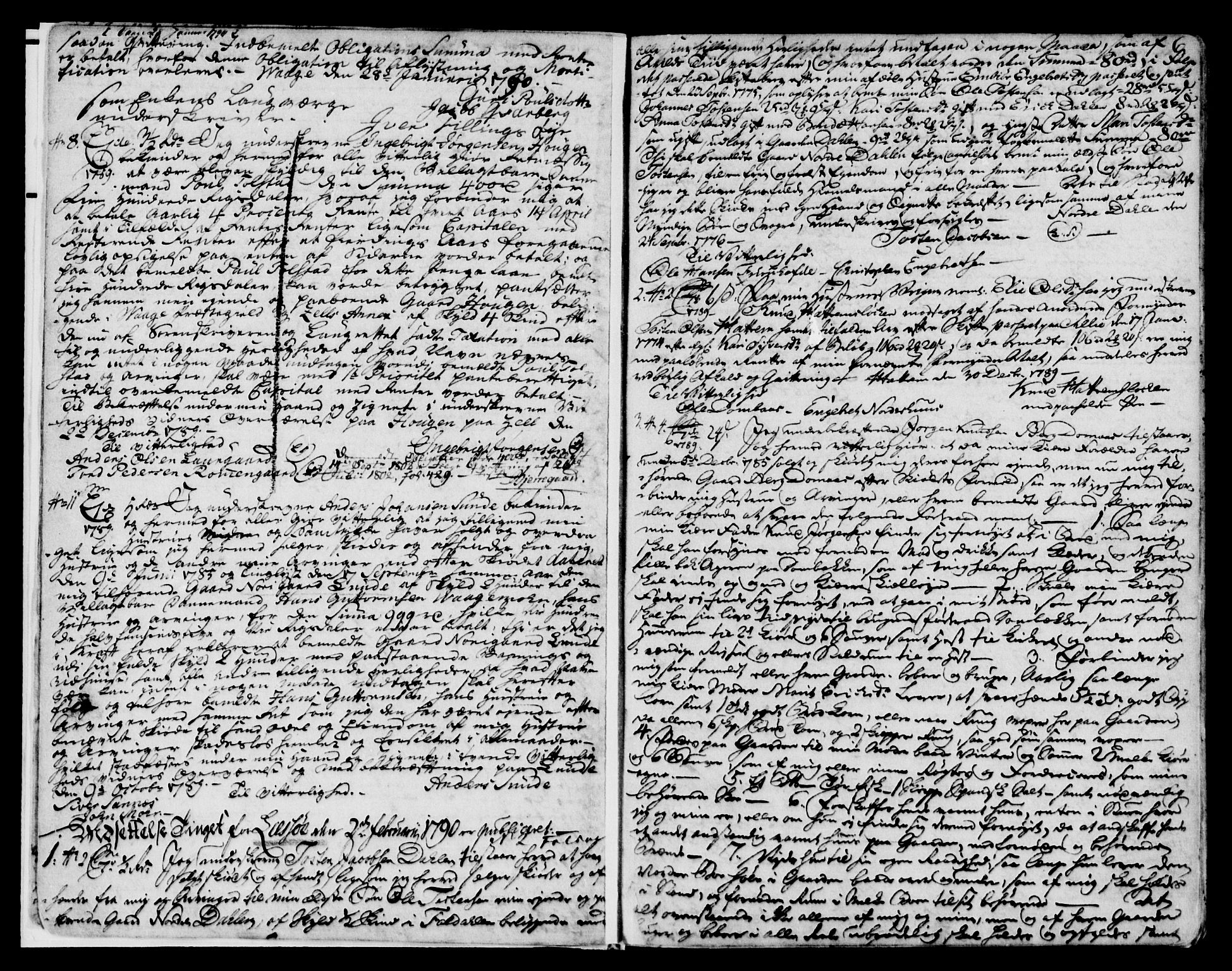 Nord-Gudbrandsdal tingrett, AV/SAH-TING-002/H/Hb/Hba/L0004A: Pantebok nr. 4a, 1789-1798, s. 6