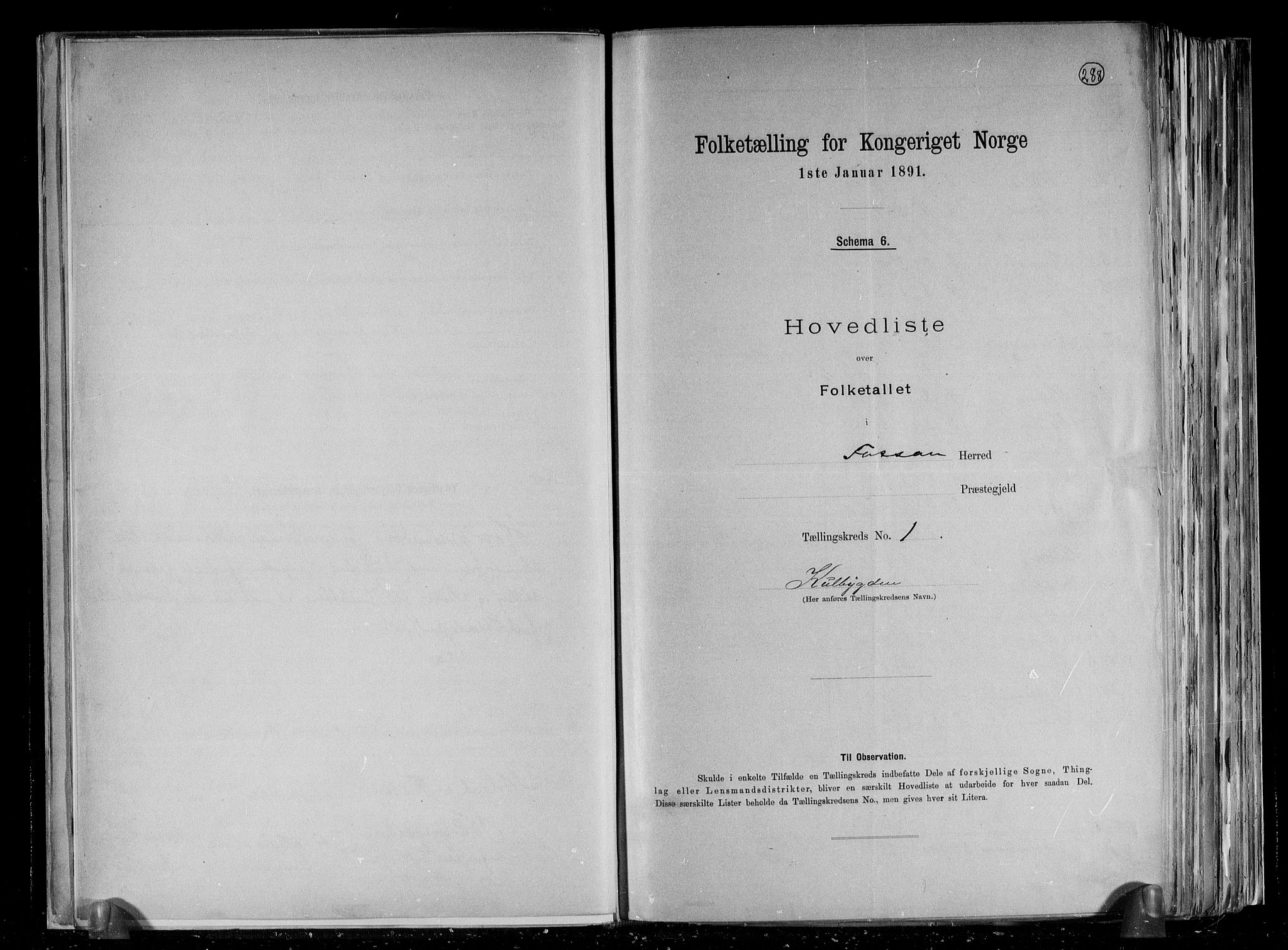 RA, Folketelling 1891 for 1129 Forsand herred, 1891, s. 4