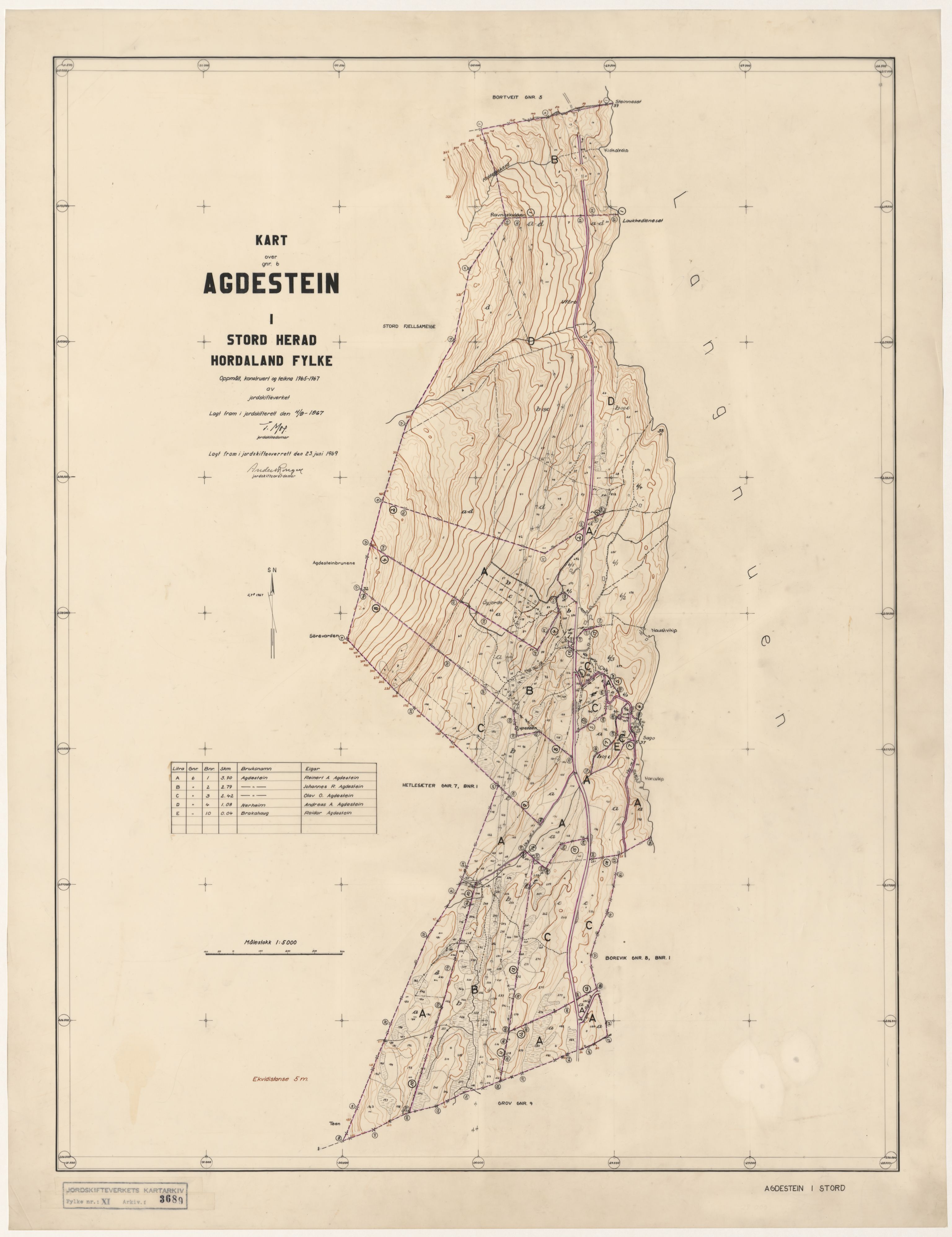 Jordskifteverkets kartarkiv, RA/S-3929/T, 1859-1988, s. 4229