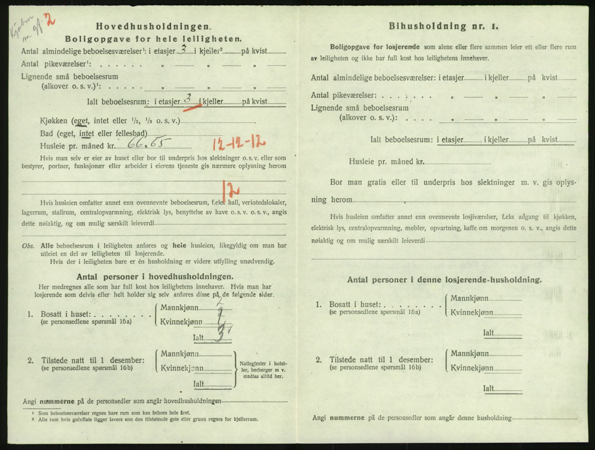 SAK, Folketelling 1920 for 0905 Lillesand ladested, 1920, s. 1040