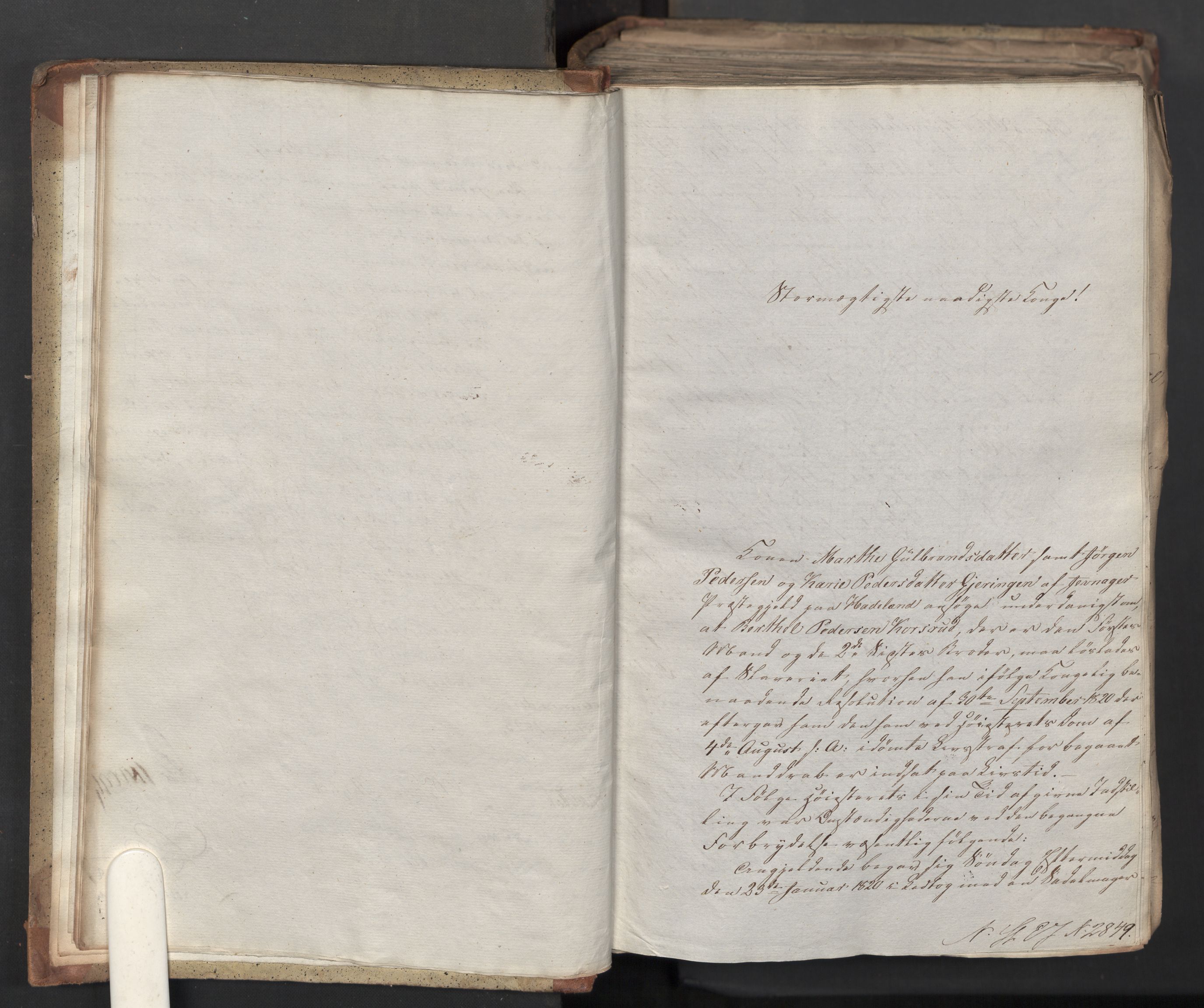 Statsrådsavdelingen i Stockholm, AV/RA-S-1003/D/Da/L0044: Regjeringsinnstillinger nr. 2846-3066, 1825, s. 10