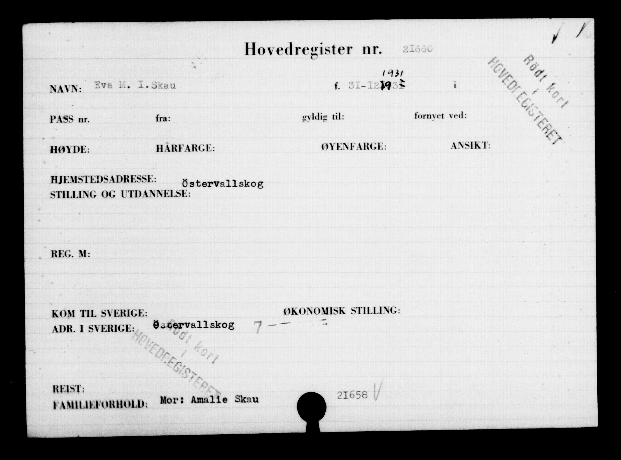 Den Kgl. Norske Legasjons Flyktningskontor, AV/RA-S-6753/V/Va/L0009: Kjesäterkartoteket.  Flyktningenr. 18502-22048, 1940-1945, s. 2685