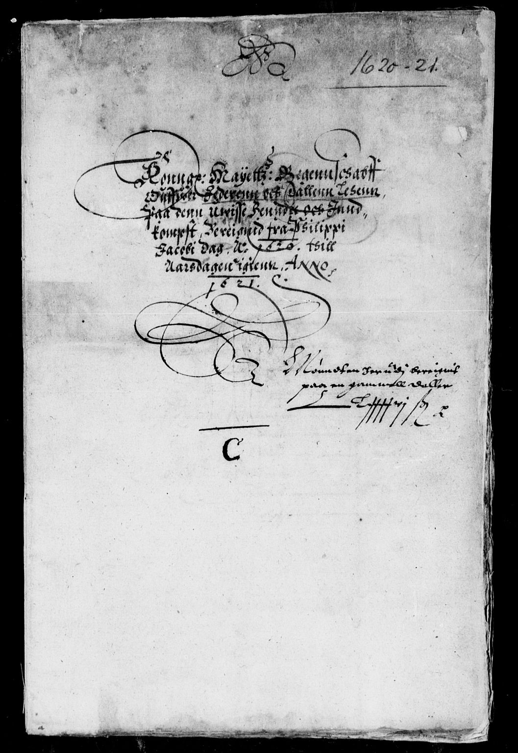 Rentekammeret inntil 1814, Reviderte regnskaper, Lensregnskaper, AV/RA-EA-5023/R/Rb/Rbs/L0008: Stavanger len, 1619-1621