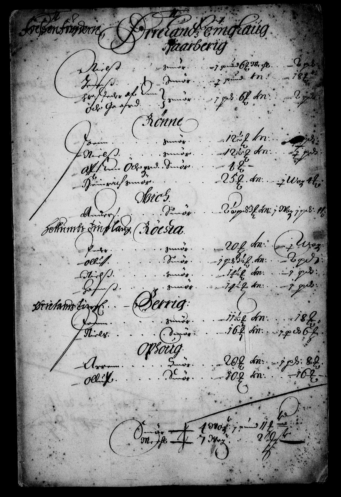Rentekammeret inntil 1814, Realistisk ordnet avdeling, RA/EA-4070/On/L0010: [Jj 11]: Salg av krongods i Norge, 1661-1704, s. 485