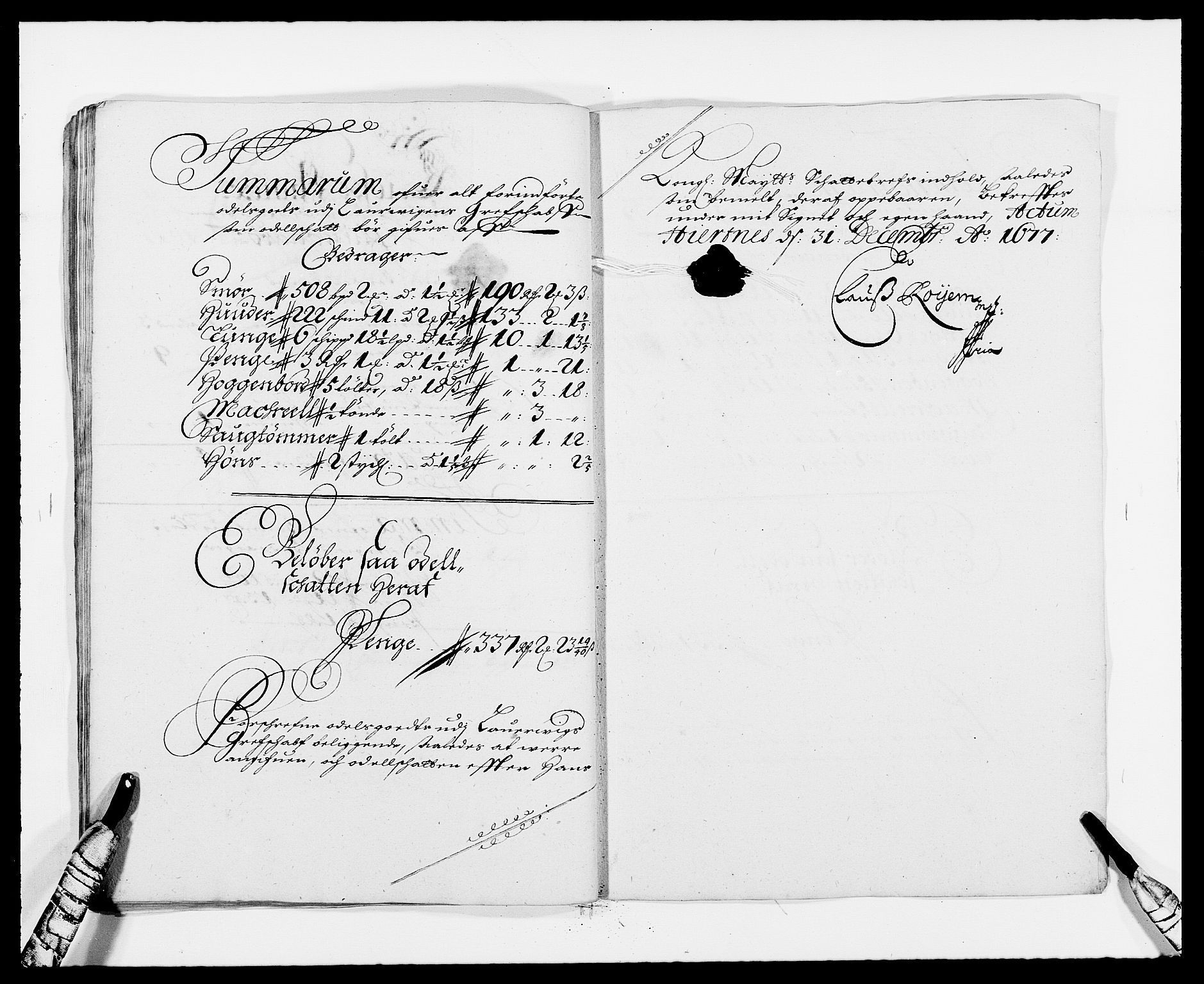 Rentekammeret inntil 1814, Reviderte regnskaper, Fogderegnskap, RA/EA-4092/R33/L1968: Fogderegnskap Larvik grevskap, 1675-1687, s. 78
