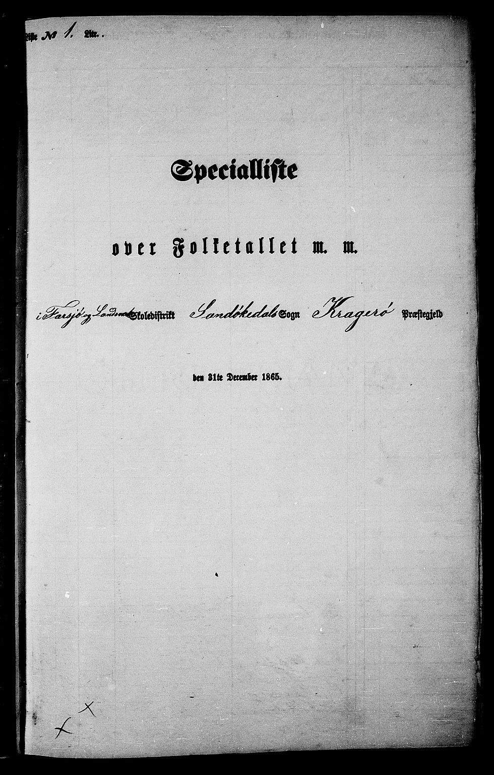 RA, Folketelling 1865 for 0816L Kragerø prestegjeld, Sannidal sokn og Skåtøy sokn, 1865, s. 12
