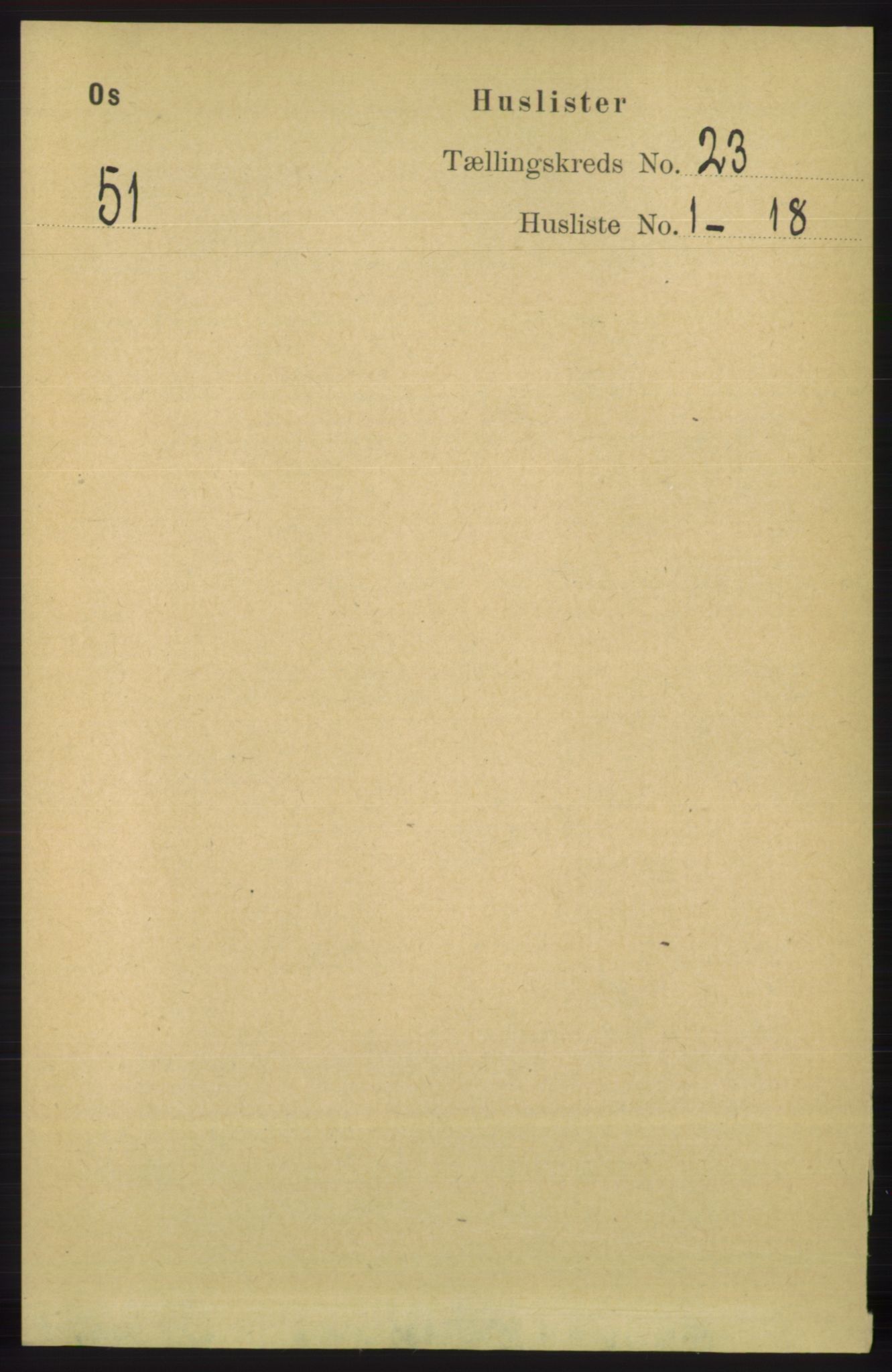 RA, Folketelling 1891 for 1243 Os herred, 1891, s. 5046