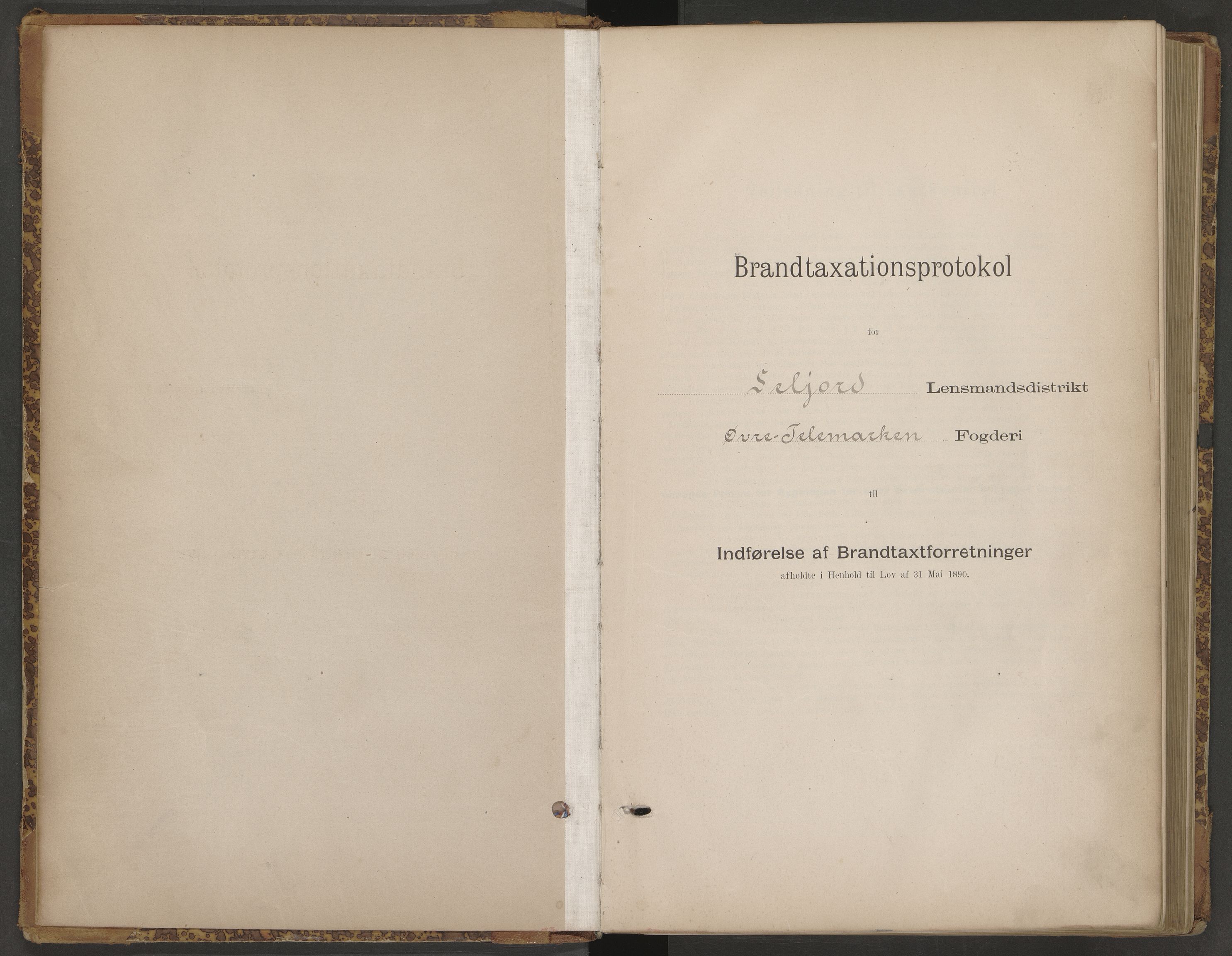 Seljord lensmannskontor, AV/SAKO-A-572/Y/Ye/Yeb/L0001: Skjematakstprotokoll, 1894-1903