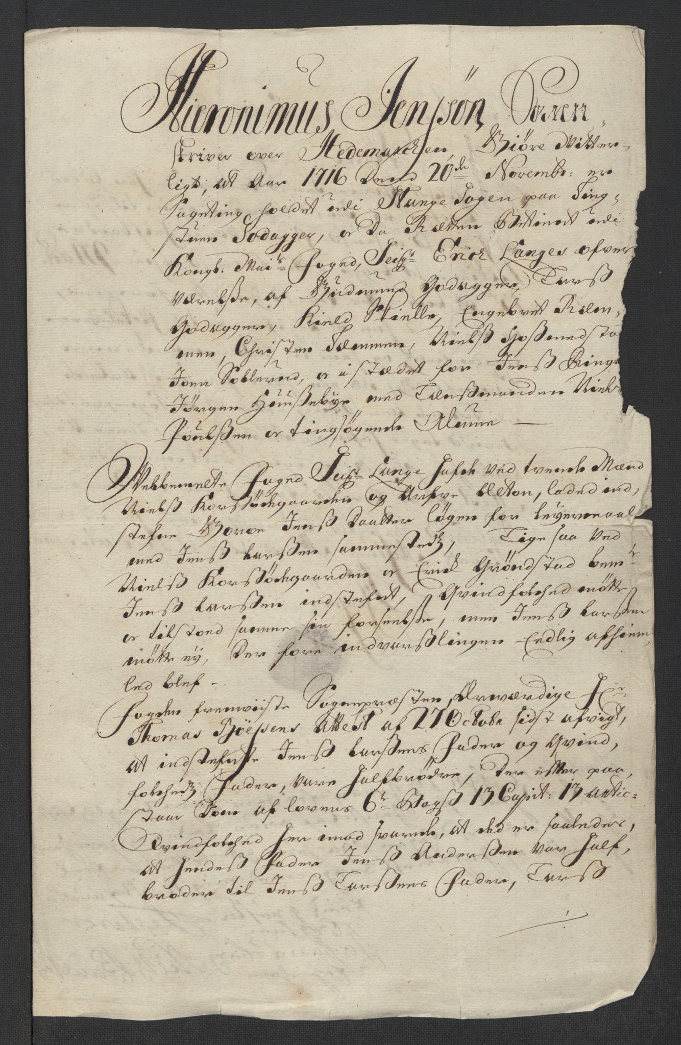 Rentekammeret inntil 1814, Reviderte regnskaper, Fogderegnskap, AV/RA-EA-4092/R16/L1055: Fogderegnskap Hedmark, 1716, s. 240