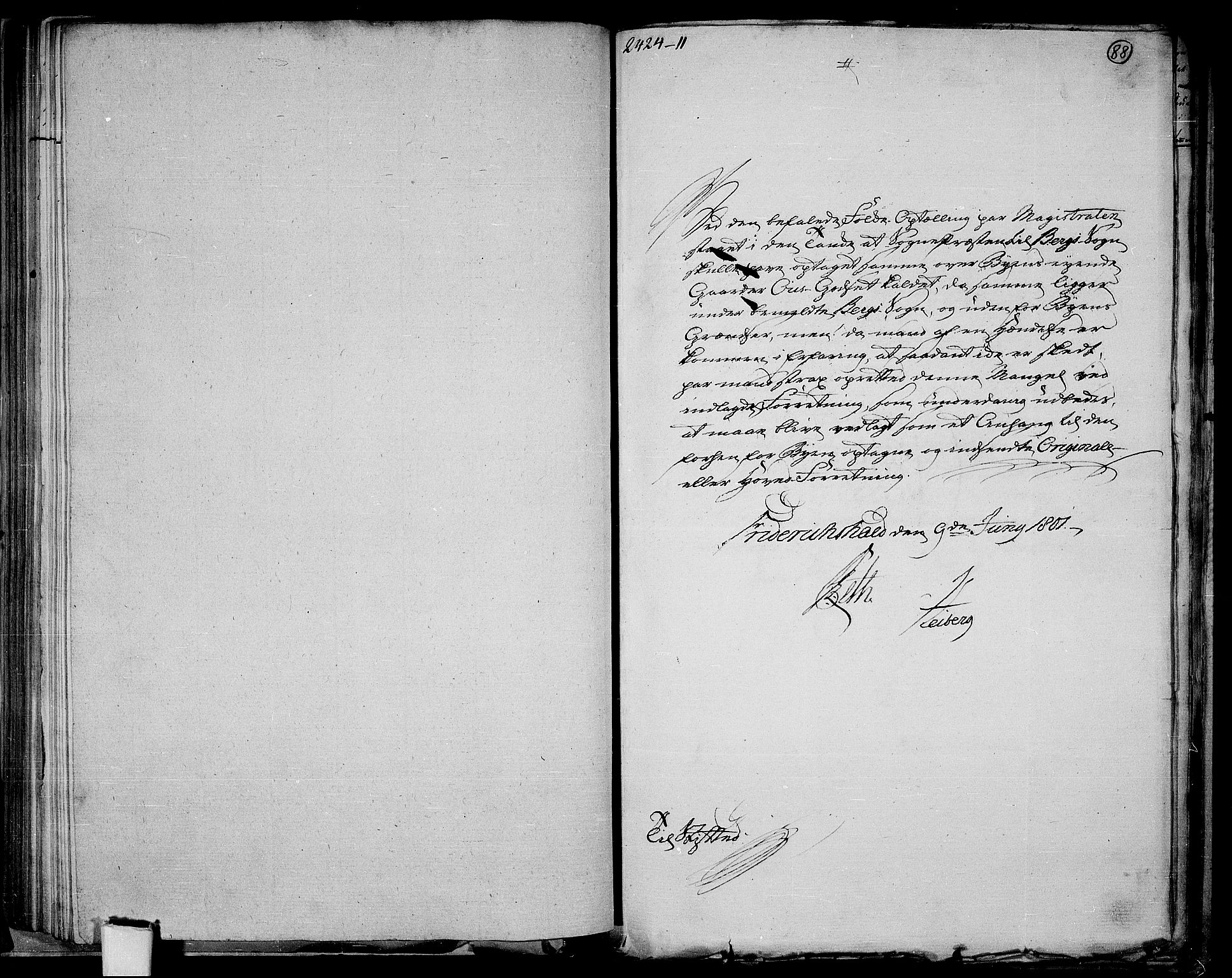 RA, Folketelling 1801 for 0101P Fredrikshald prestegjeld, 1801, s. 88a