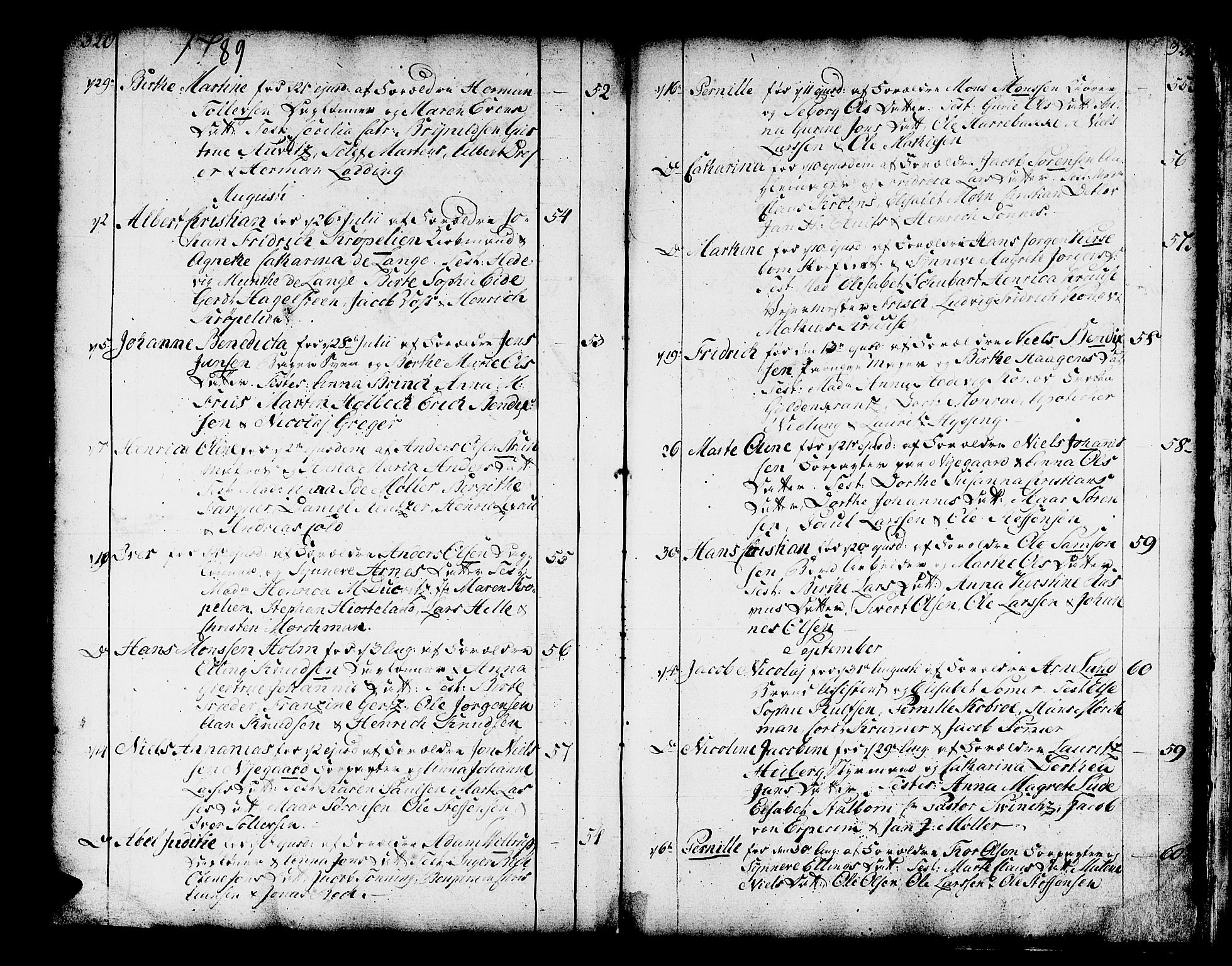 Domkirken sokneprestembete, SAB/A-74801/H/Haa/L0003: Ministerialbok nr. A 3, 1758-1789, s. 320-321