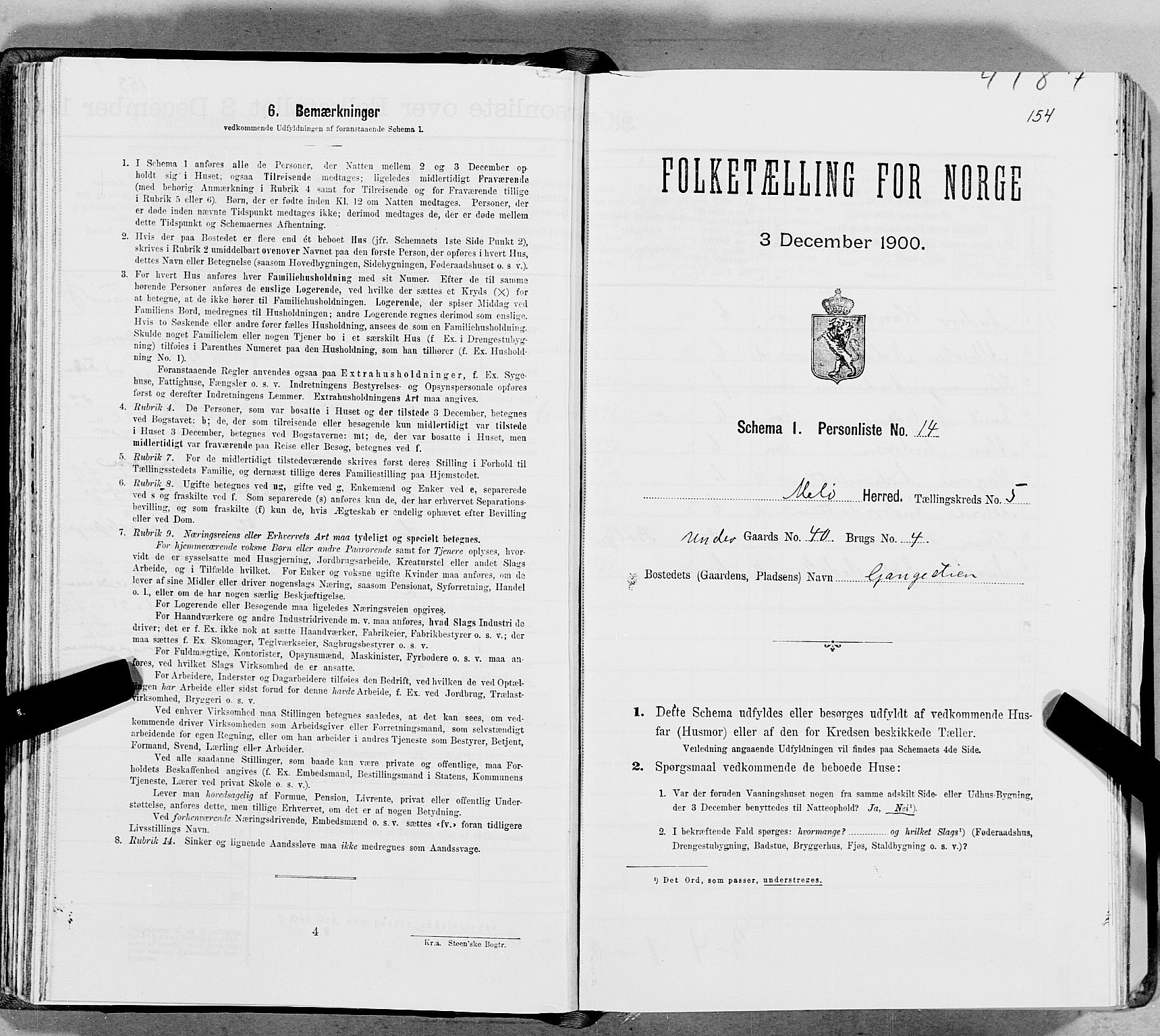 SAT, Folketelling 1900 for 1837 Meløy herred, 1900, s. 657