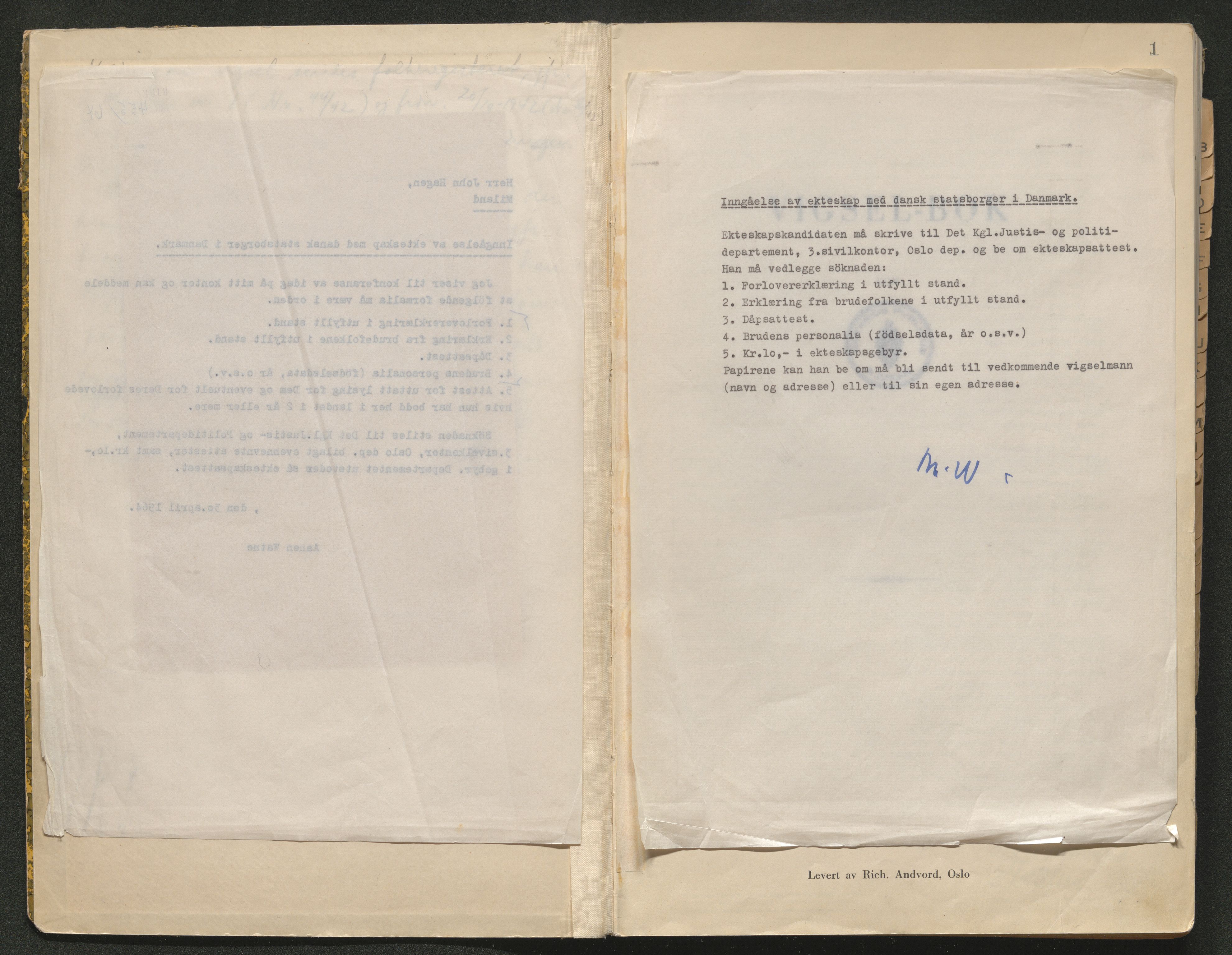 Tinn og Heddal sorenskriveri, AV/SAKO-A-212/L/La/L0005: Vigselsbok - Tinn, 1943-1969