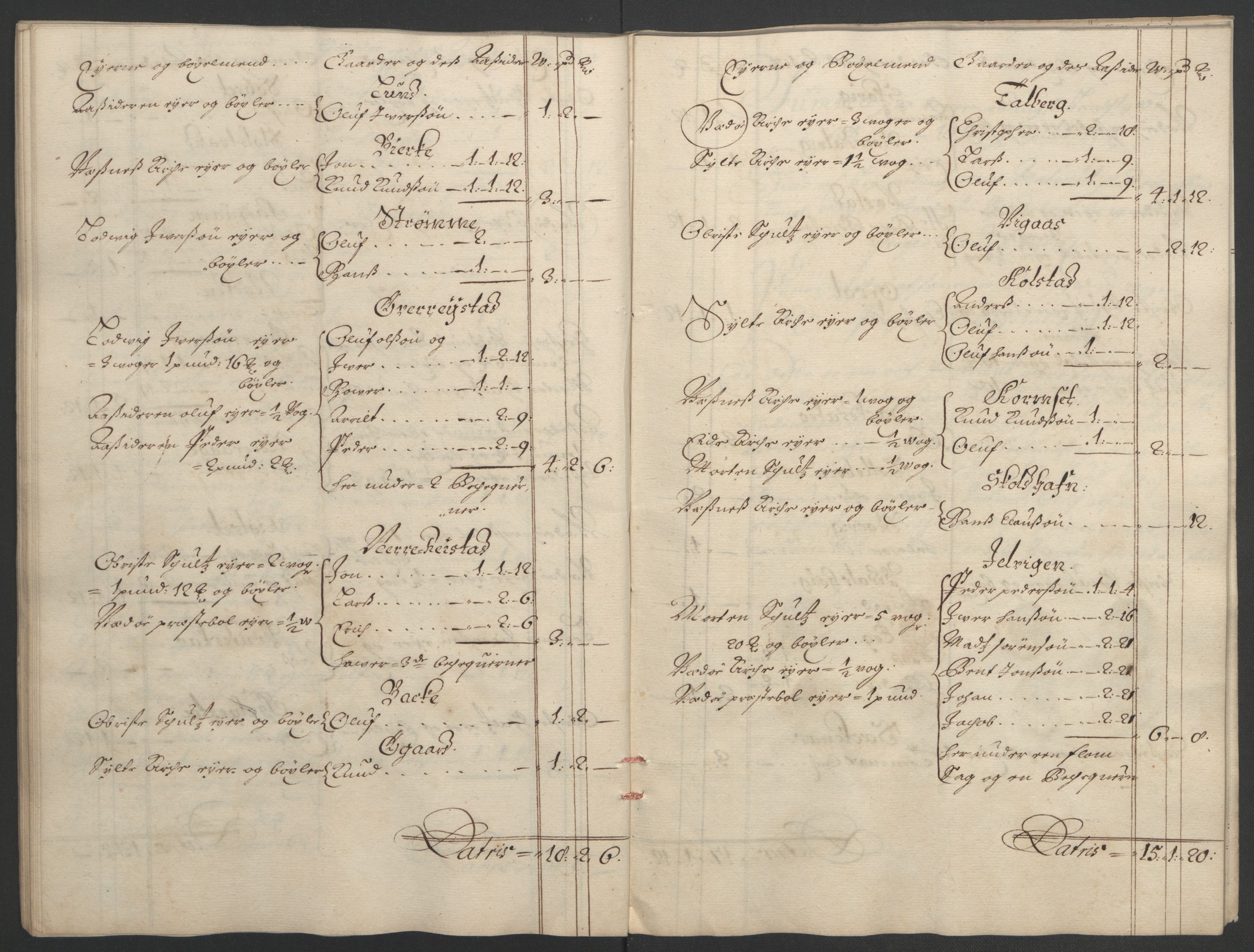 Rentekammeret inntil 1814, Reviderte regnskaper, Fogderegnskap, AV/RA-EA-4092/R55/L3650: Fogderegnskap Romsdal, 1692, s. 47