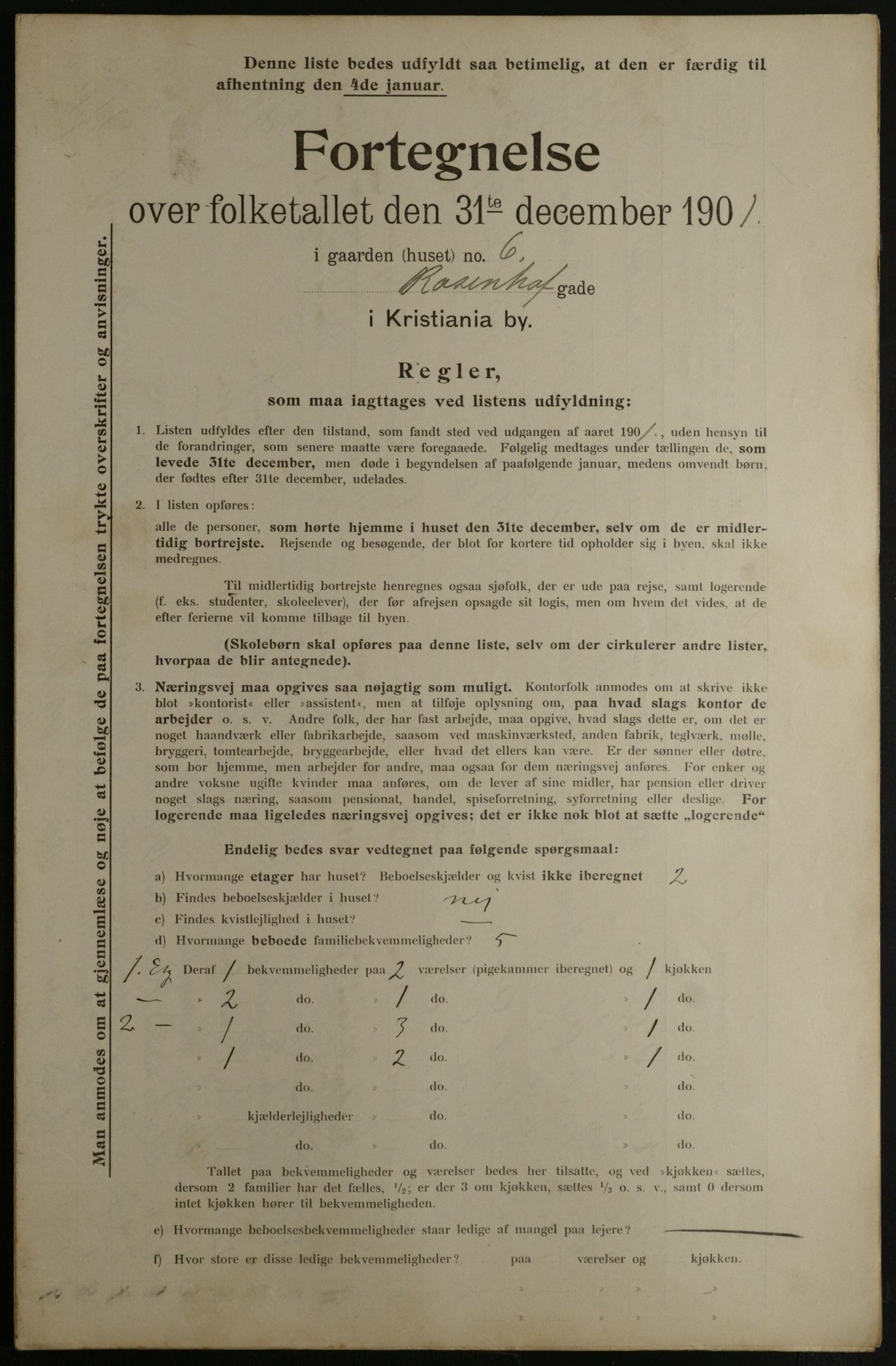 OBA, Kommunal folketelling 31.12.1901 for Kristiania kjøpstad, 1901, s. 12830