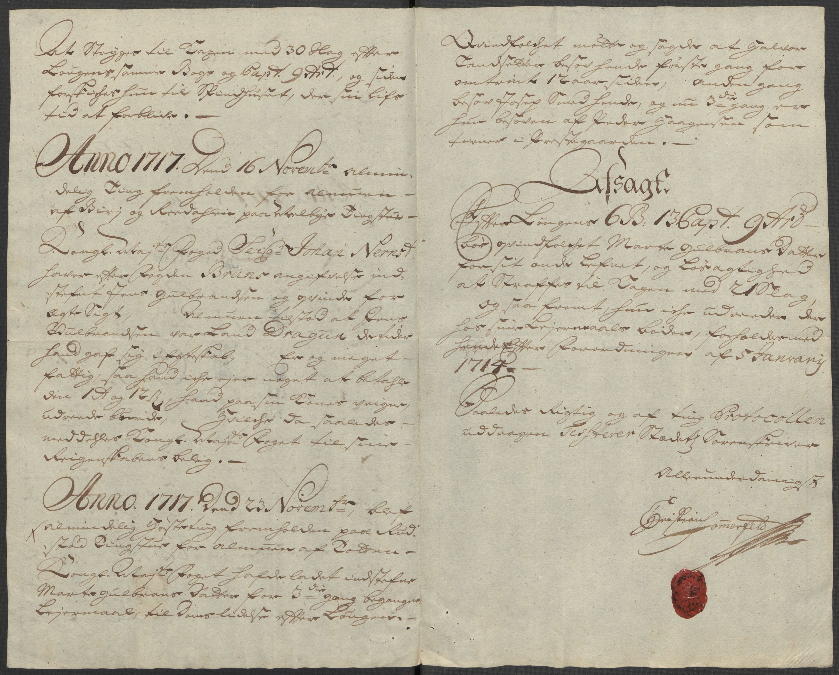 Rentekammeret inntil 1814, Reviderte regnskaper, Fogderegnskap, AV/RA-EA-4092/R18/L1318: Fogderegnskap Hadeland, Toten og Valdres, 1717, s. 80