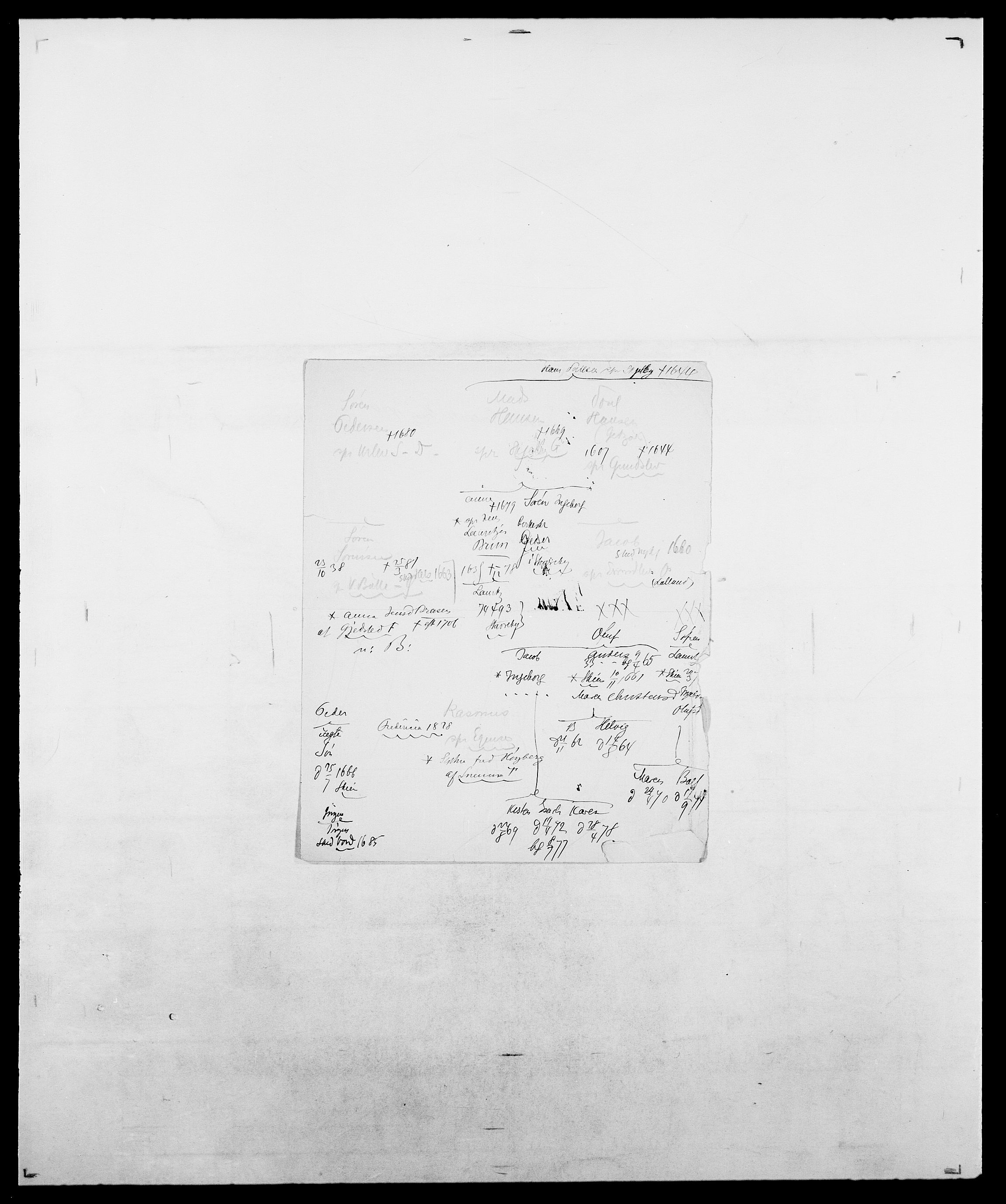 Delgobe, Charles Antoine - samling, AV/SAO-PAO-0038/D/Da/L0031: de Place - Raaum, s. 355