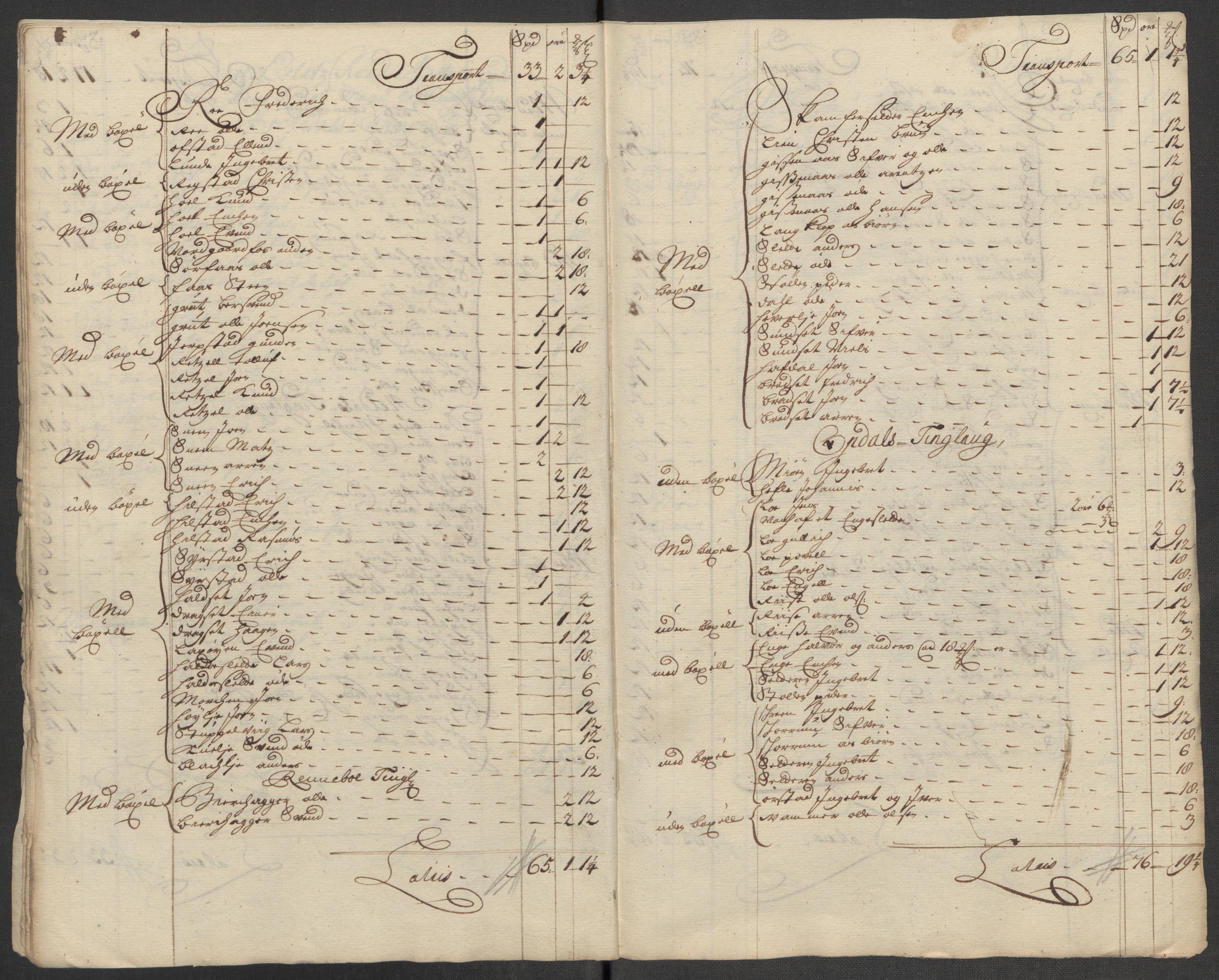 Rentekammeret inntil 1814, Reviderte regnskaper, Fogderegnskap, RA/EA-4092/R60/L3965: Fogderegnskap Orkdal og Gauldal, 1714, s. 165