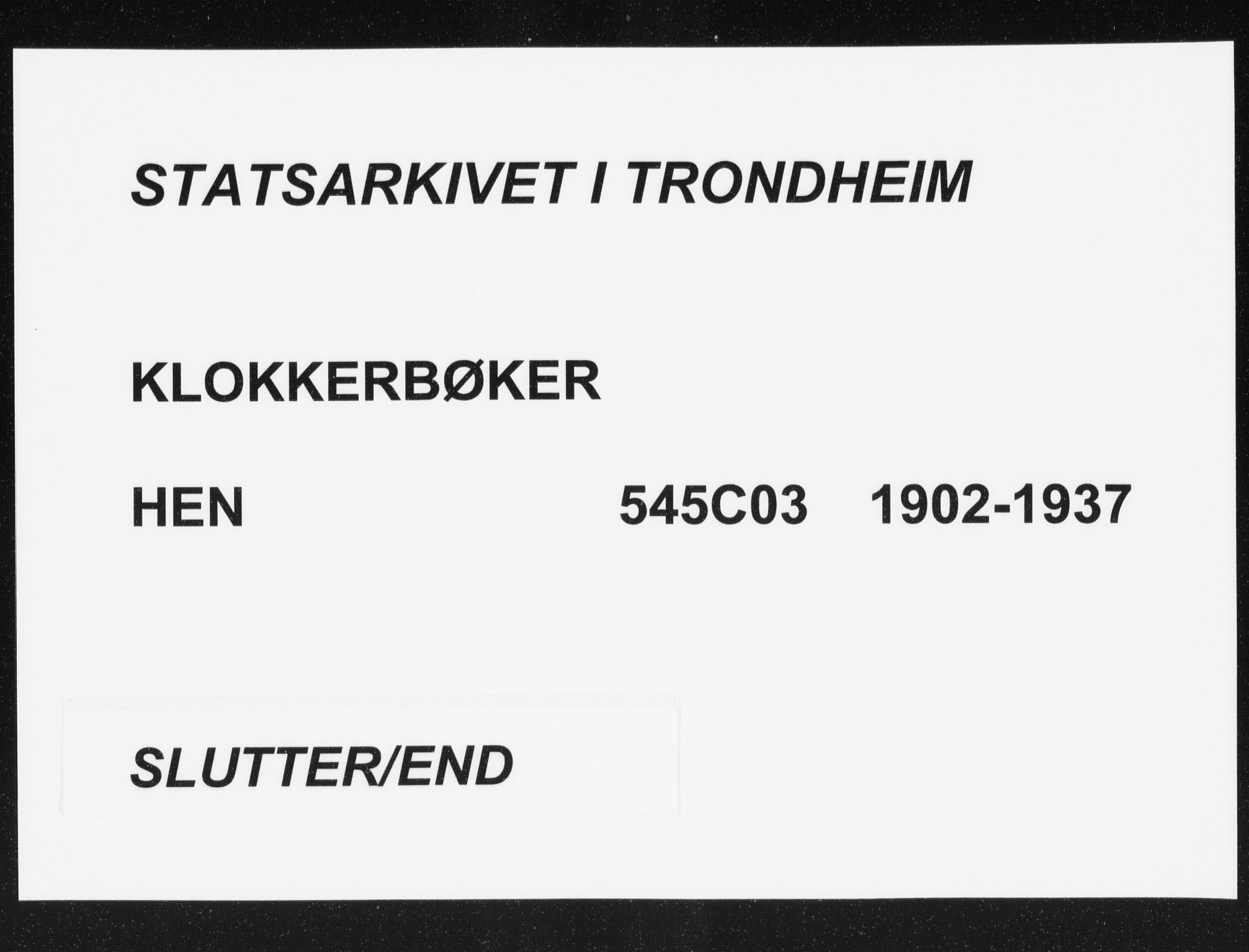 Ministerialprotokoller, klokkerbøker og fødselsregistre - Møre og Romsdal, SAT/A-1454/545/L0589: Klokkerbok nr. 545C03, 1902-1937