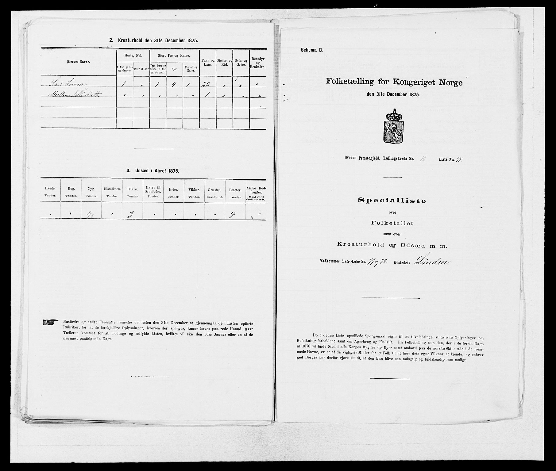 SAB, Folketelling 1875 for 1216P Sveio prestegjeld, 1875, s. 1356