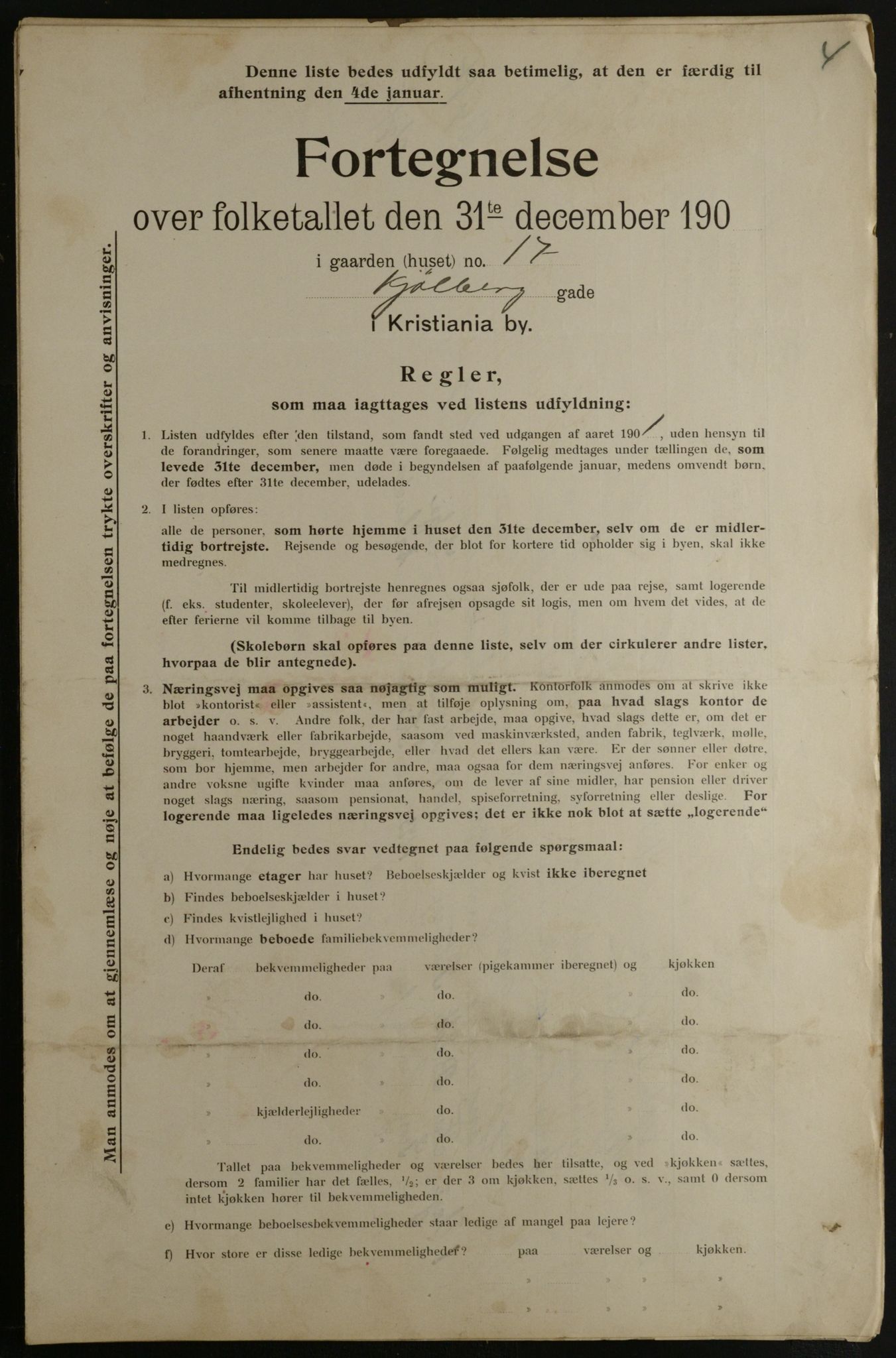 OBA, Kommunal folketelling 31.12.1901 for Kristiania kjøpstad, 1901, s. 8018