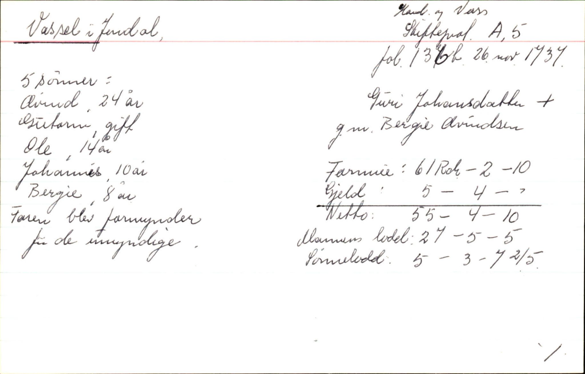 Skiftekort ved Statsarkivet i Bergen, SAB/SKIFTEKORT/002/L0002: Skifteprotokoll nr. 4-5, 1720-1747, s. 1112