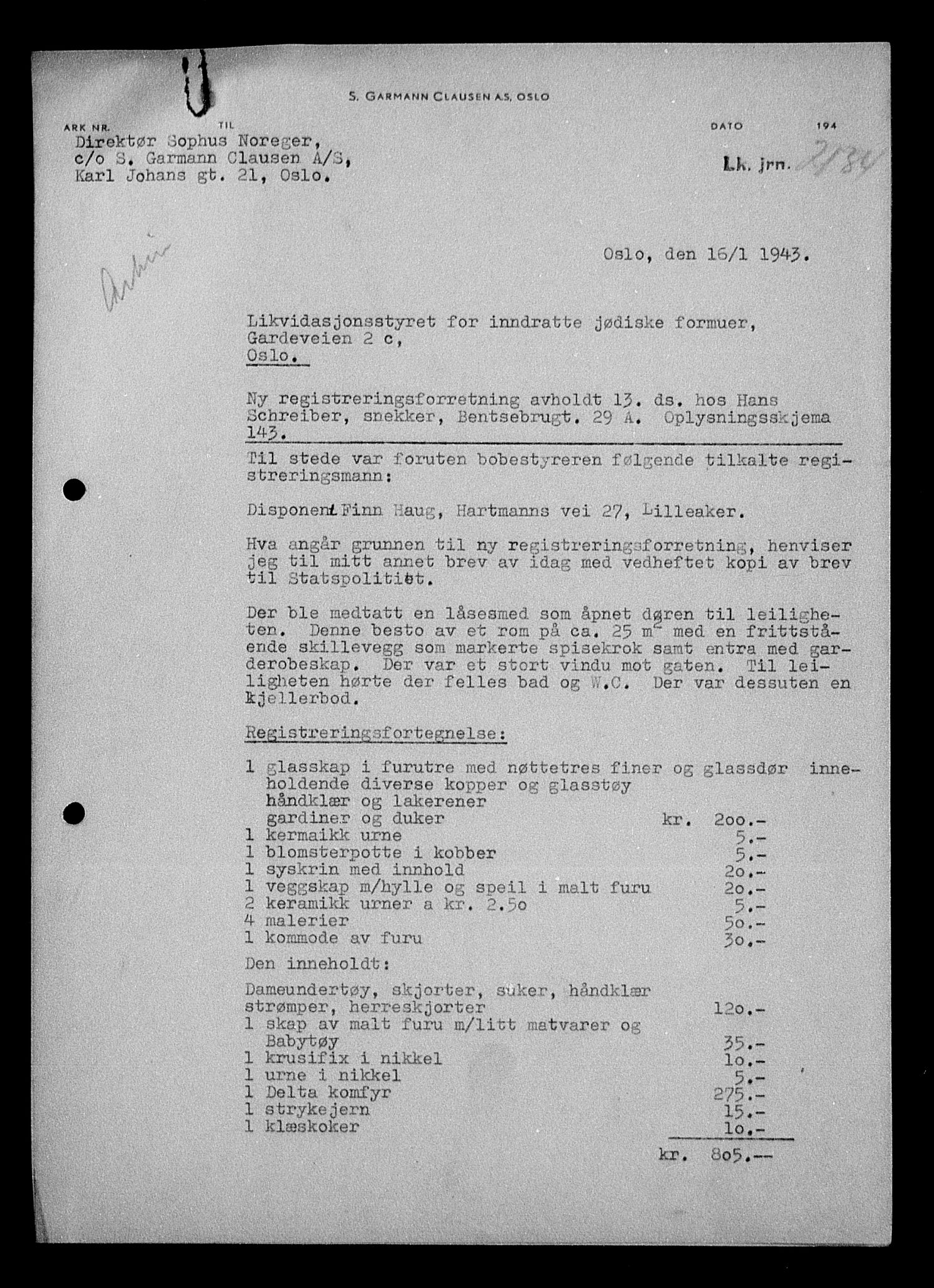 Justisdepartementet, Tilbakeføringskontoret for inndratte formuer, AV/RA-S-1564/H/Hc/Hcc/L0979: --, 1945-1947, s. 314