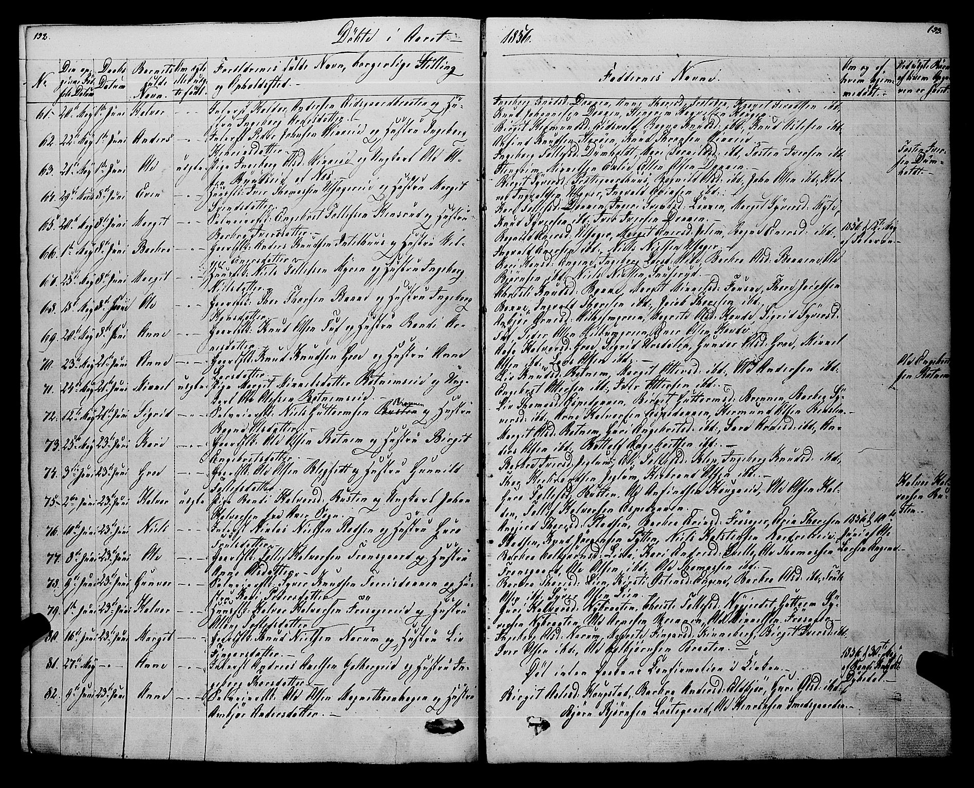 Gol kirkebøker, AV/SAKO-A-226/F/Fa/L0002: Ministerialbok nr. I 2, 1837-1863, s. 192-193